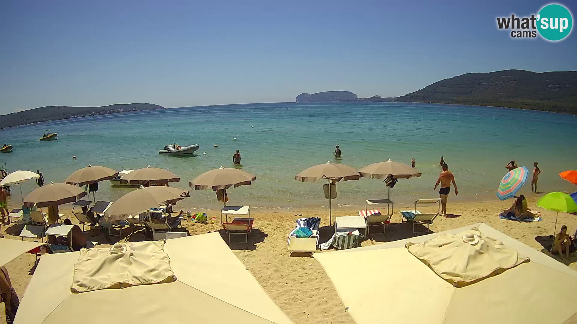 Live Webcam Mugoni Strand – Alghero – Sardinien – Italien
