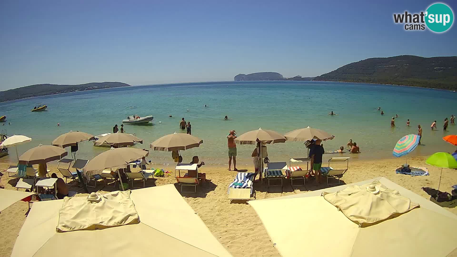 Webcam en direct Plage de Mugoni – Alghero – Sardaigne – Italie
