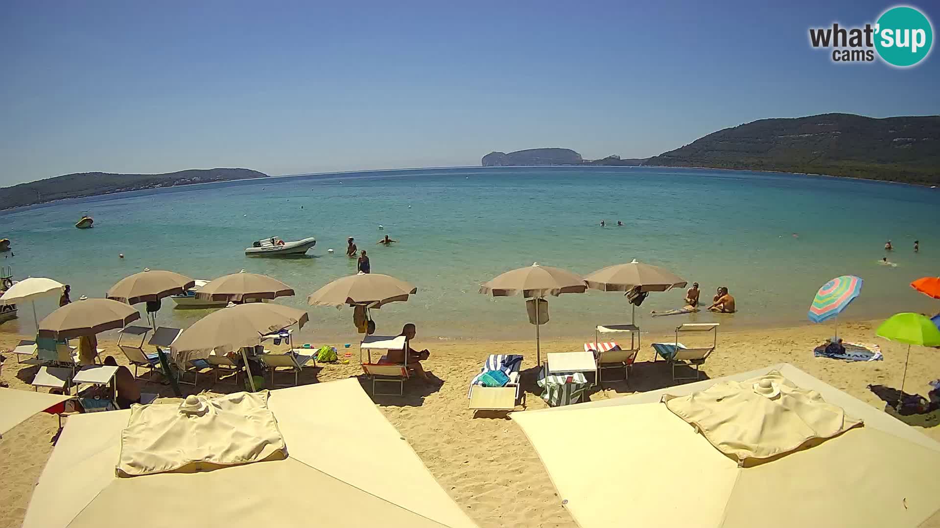 Live Webcam spiaggia Mugoni – Alghero – Sardegna