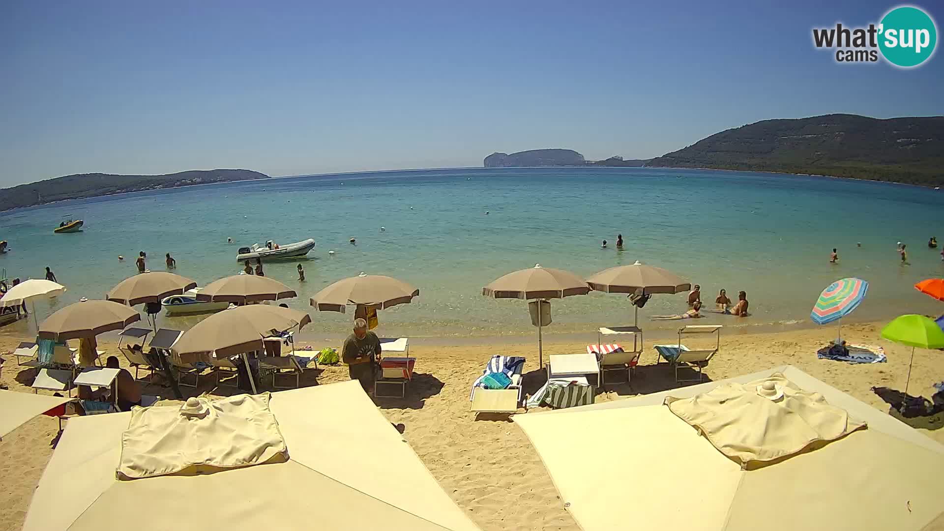 Webcam en vivo playa Mugoni – Alghero – Cerdeña – Italia