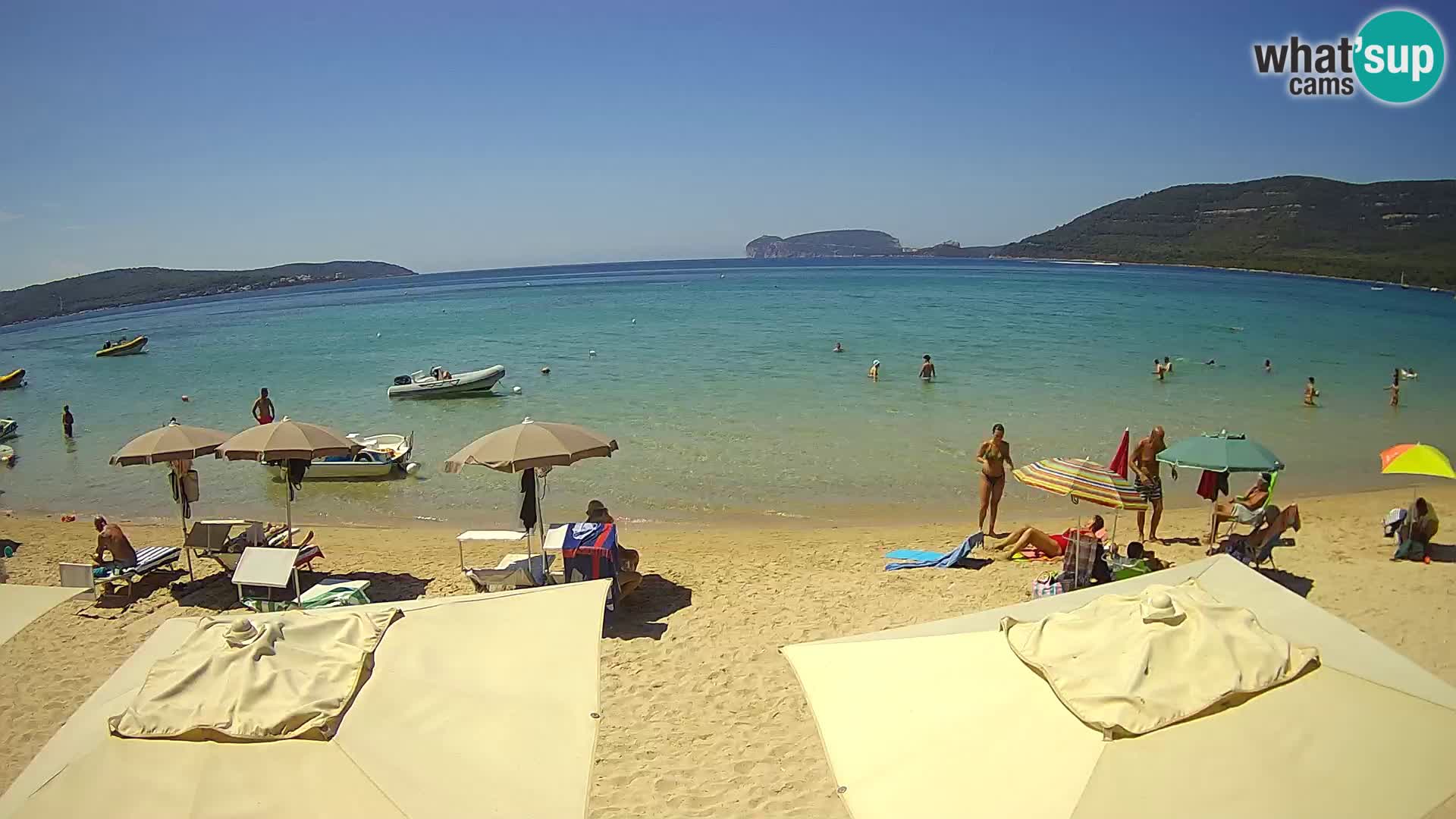 Webcam en direct Plage de Mugoni – Alghero – Sardaigne – Italie