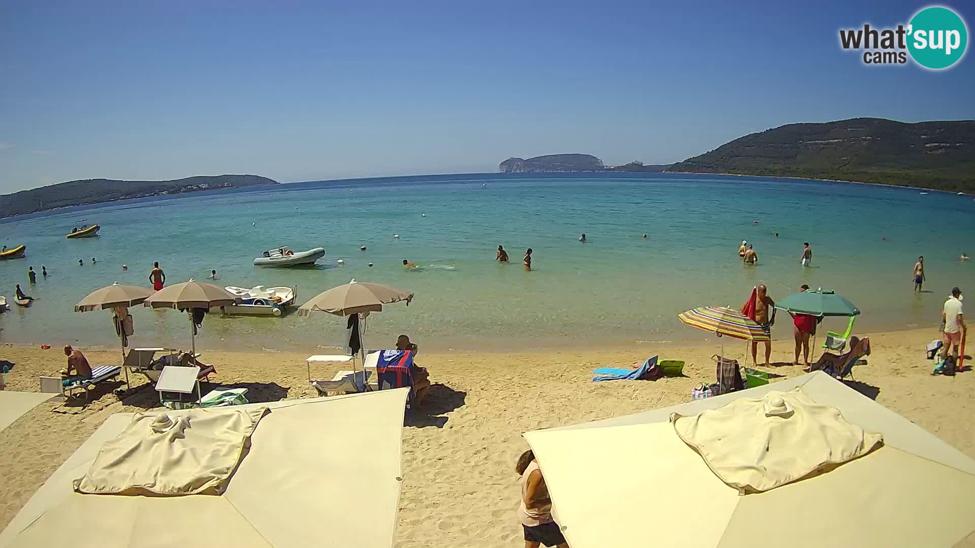 Live Webcam spiaggia Mugoni – Alghero – Sardegna