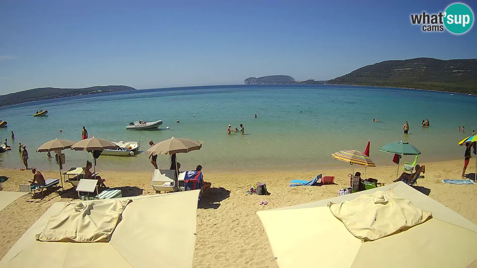Web kamera uživo Plaža Mugoni – Alghero – Sardinija – Italija