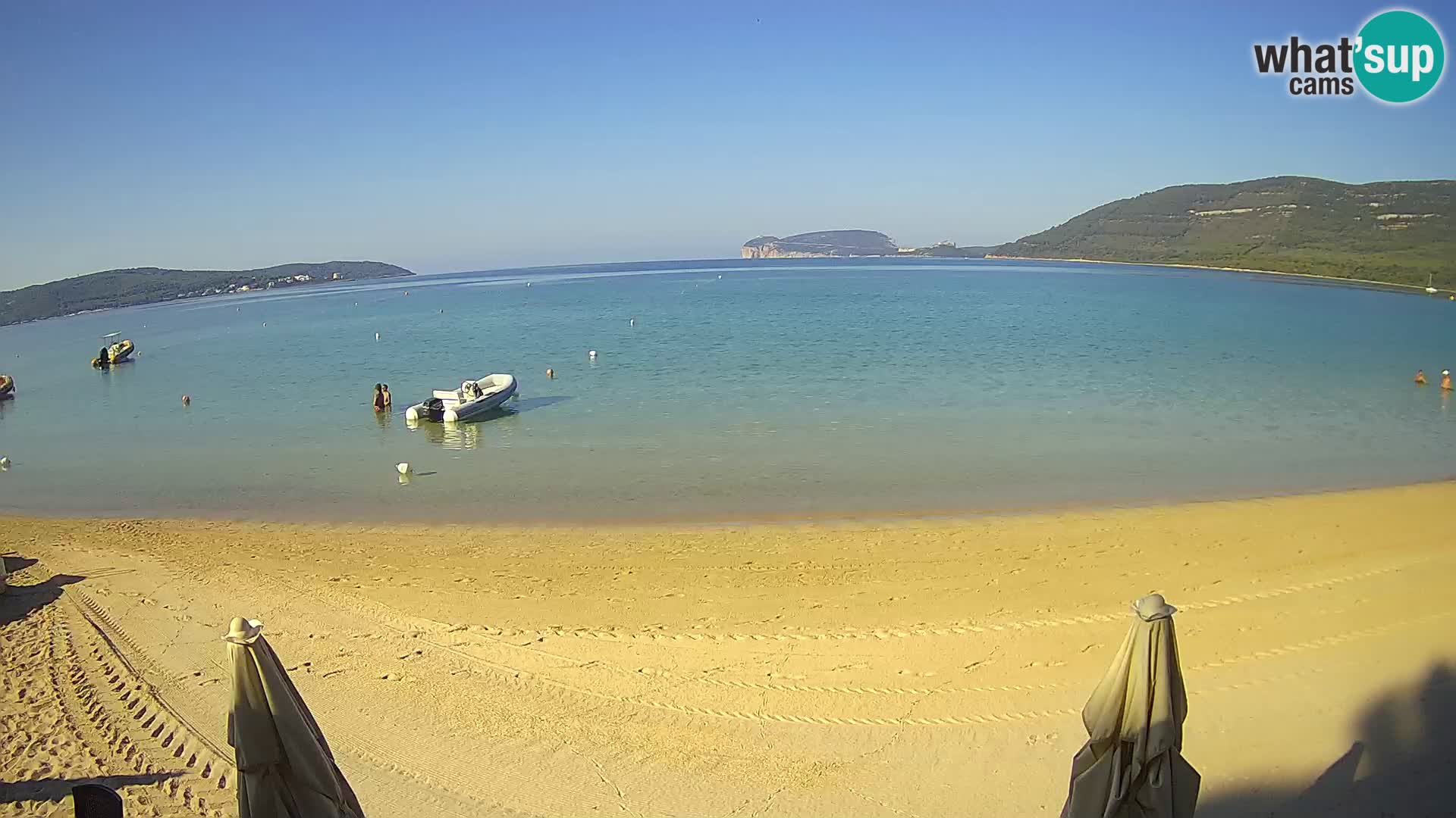 Webcam en vivo playa Mugoni – Alghero – Cerdeña – Italia