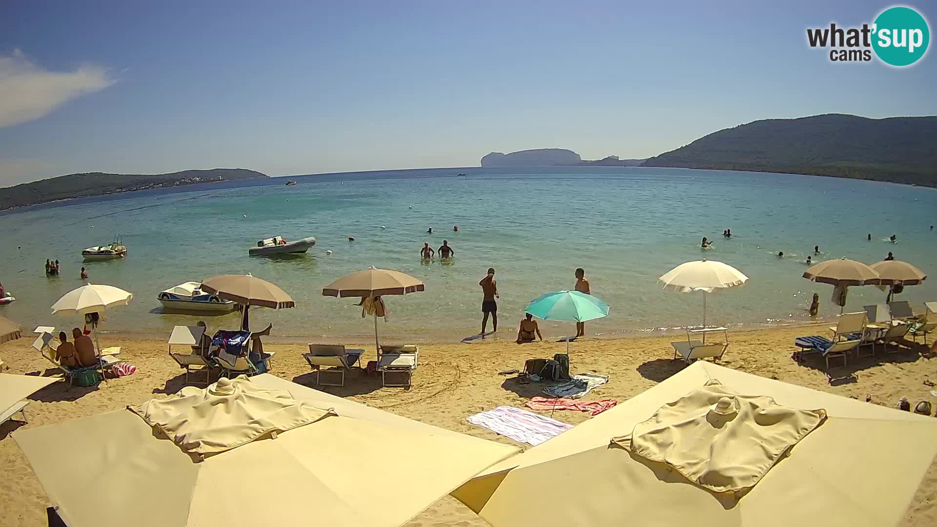 Web kamera uživo Plaža Mugoni – Alghero – Sardinija – Italija