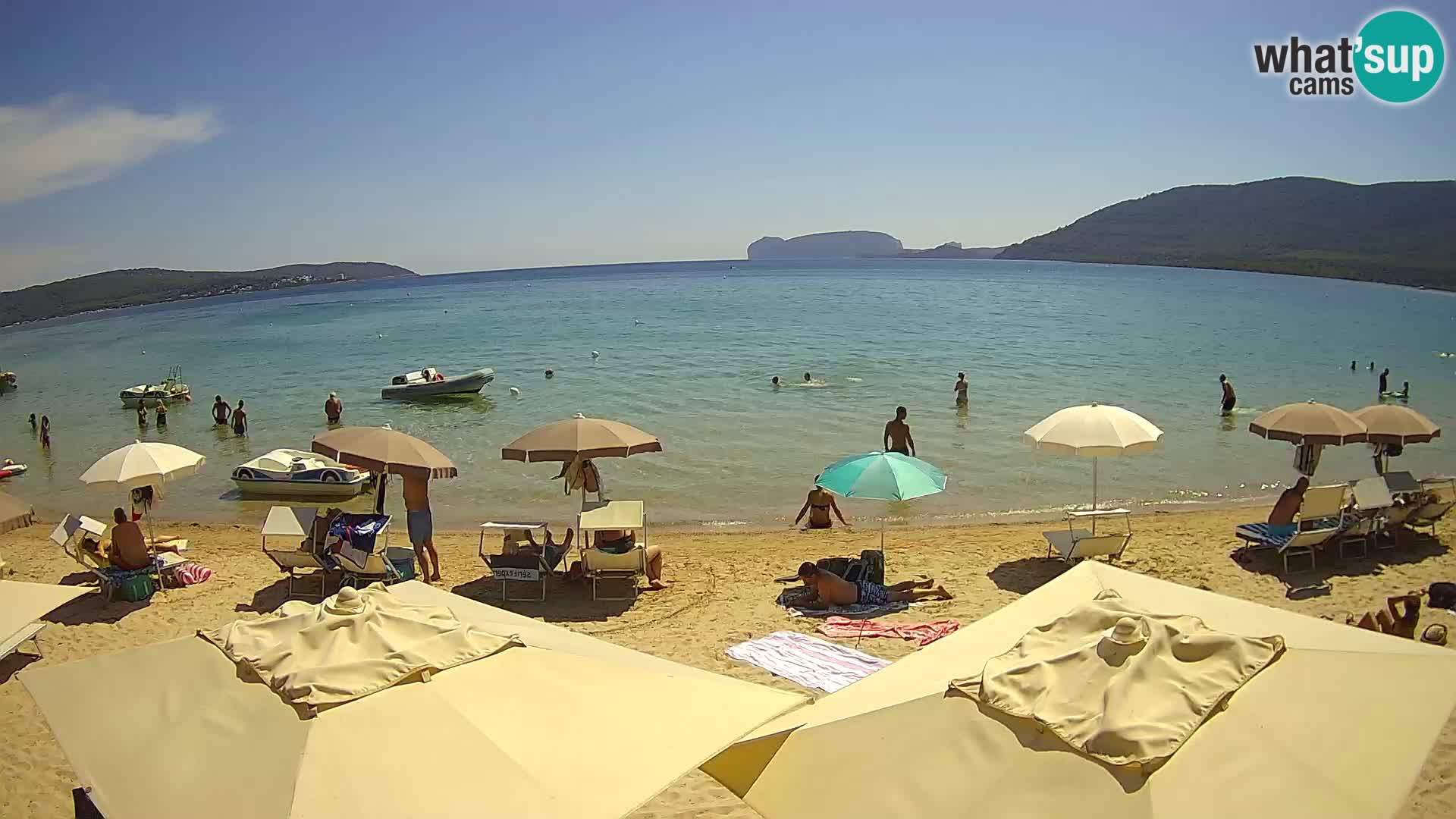 Web kamera uživo Plaža Mugoni – Alghero – Sardinija – Italija