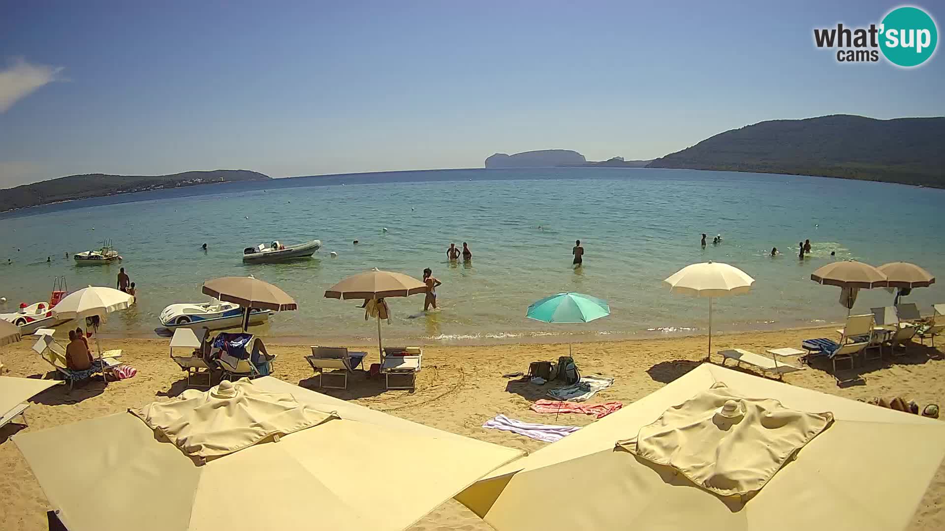 Webcam en direct Plage de Mugoni – Alghero – Sardaigne – Italie