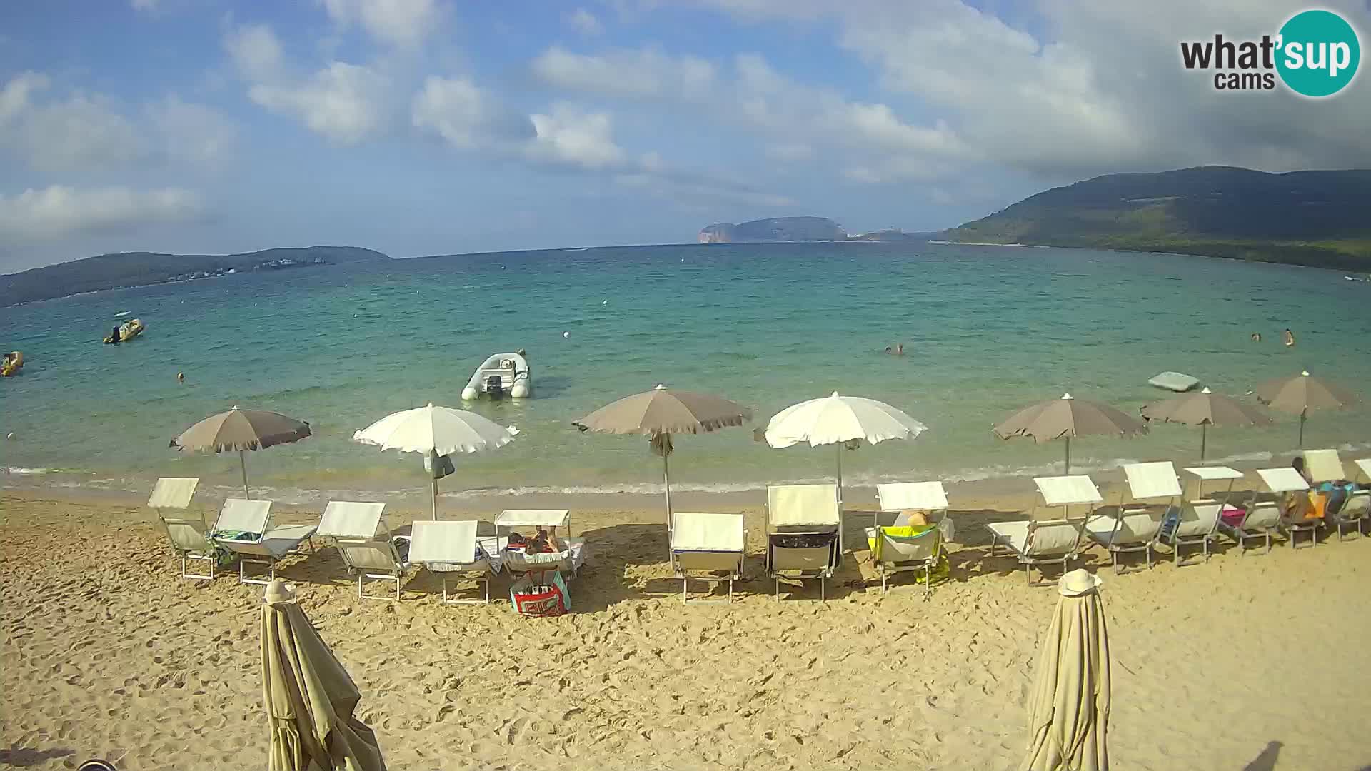 Live Webcam spiaggia Mugoni – Alghero – Sardegna