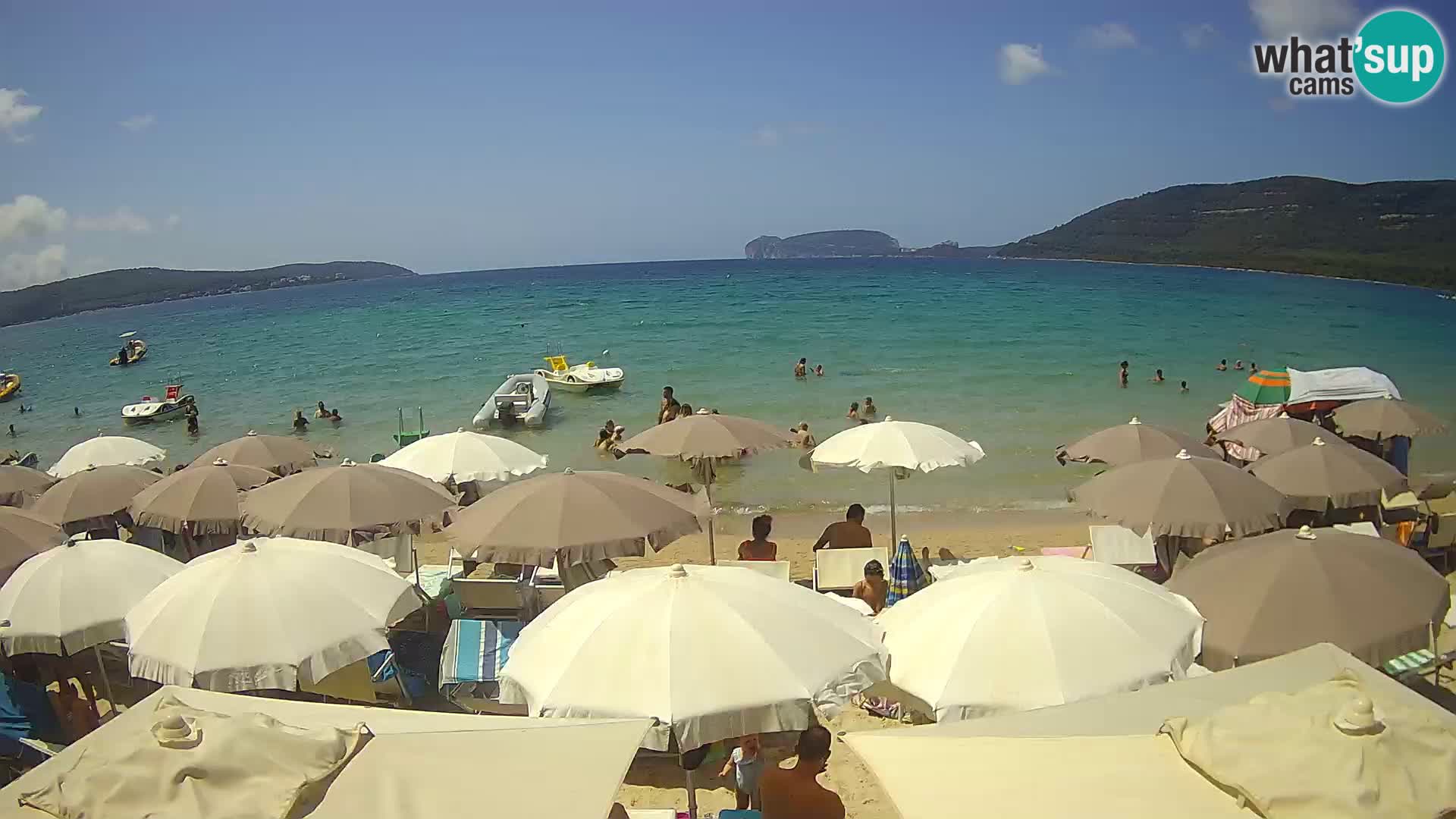 Webcam en vivo playa Mugoni – Alghero – Cerdeña – Italia