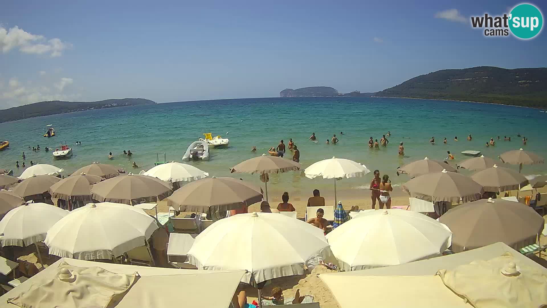 Web kamera uživo Plaža Mugoni – Alghero – Sardinija – Italija