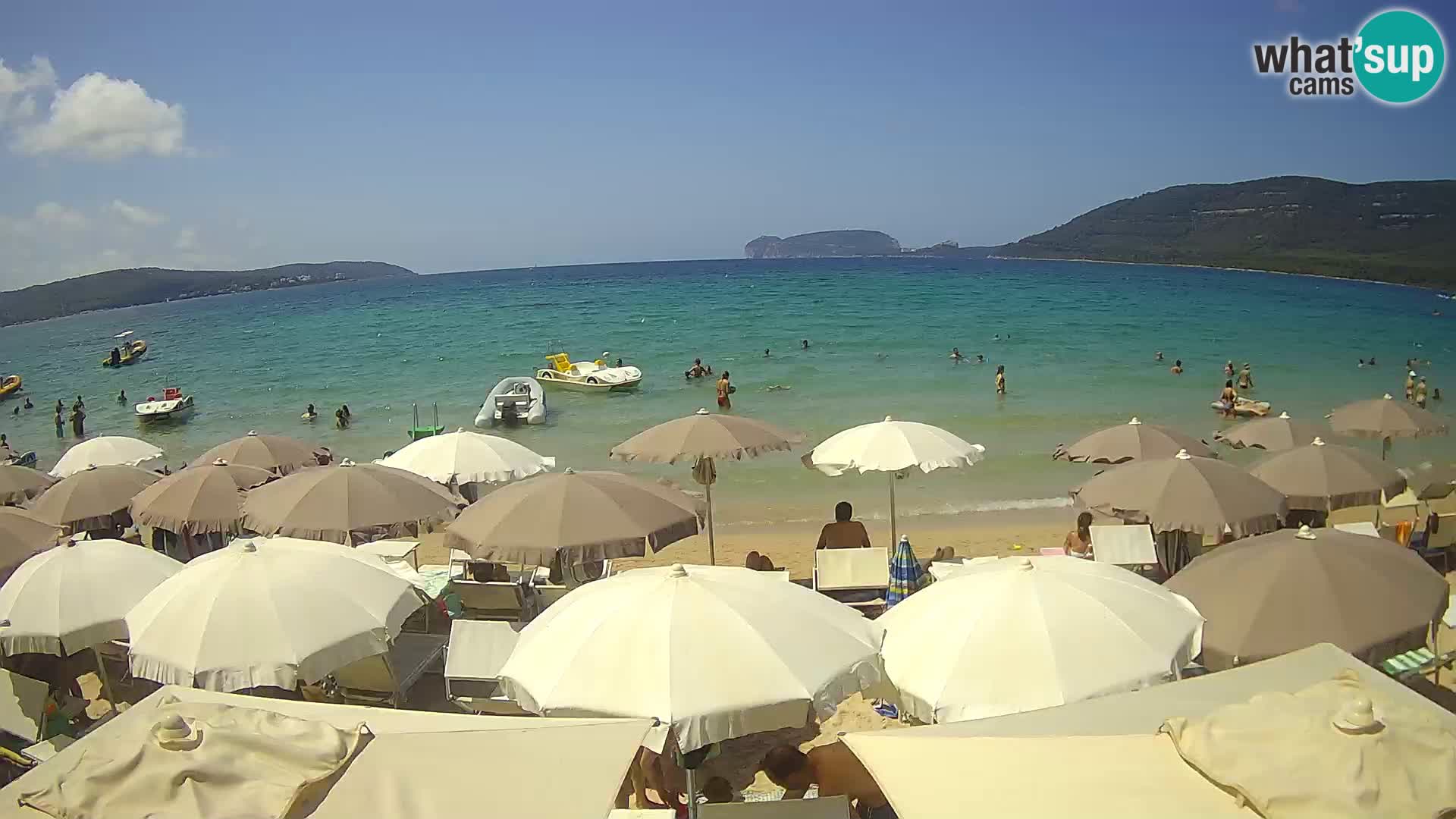 Webcam en vivo playa Mugoni – Alghero – Cerdeña – Italia