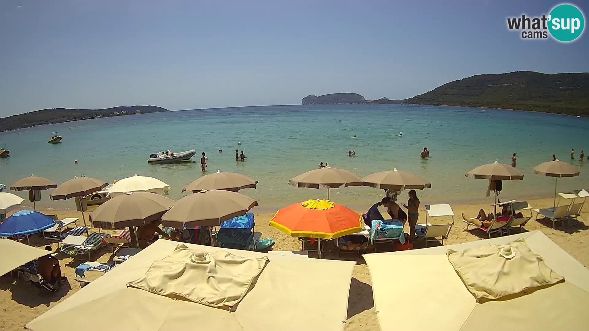 Live Webcam Mugoni beach – Alghero – Sardinia – Italy