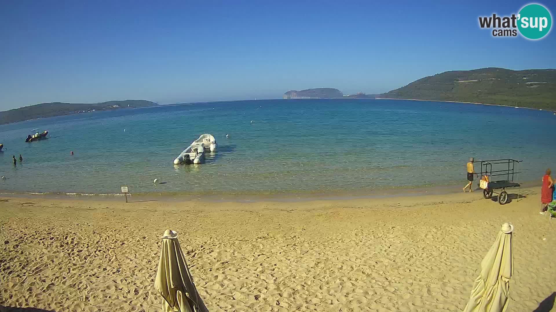 Webcam en direct Plage de Mugoni – Alghero – Sardaigne – Italie