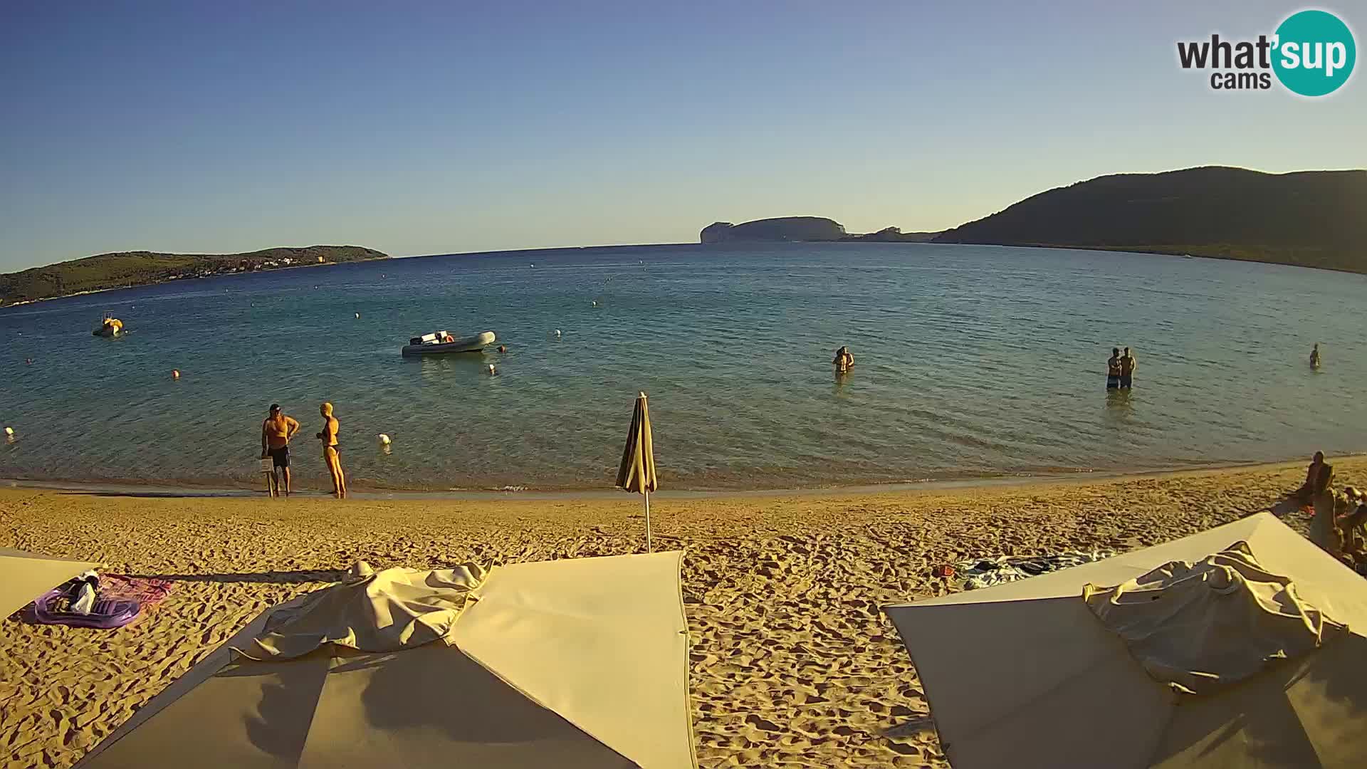 Webcam en direct Plage de Mugoni – Alghero – Sardaigne – Italie