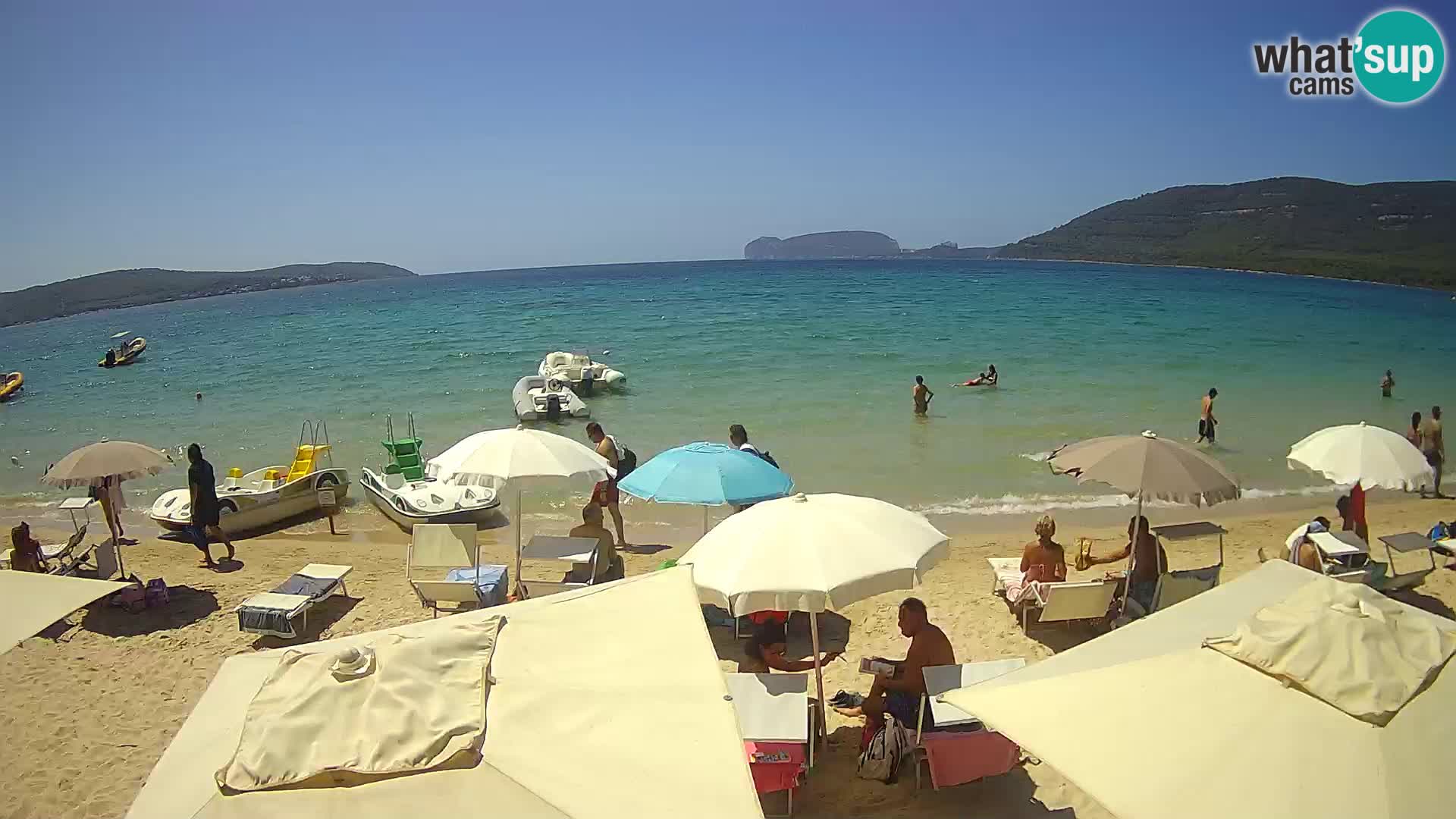 Webcam en vivo playa Mugoni – Alghero – Cerdeña – Italia
