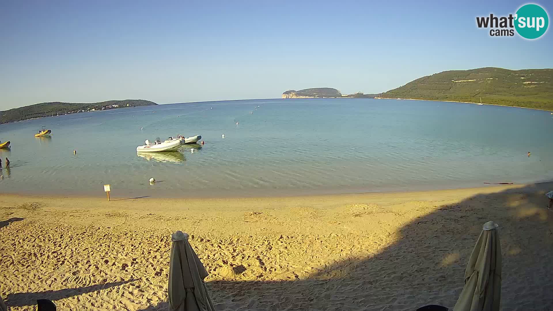 Live Webcam Mugoni Strand – Alghero – Sardinien – Italien