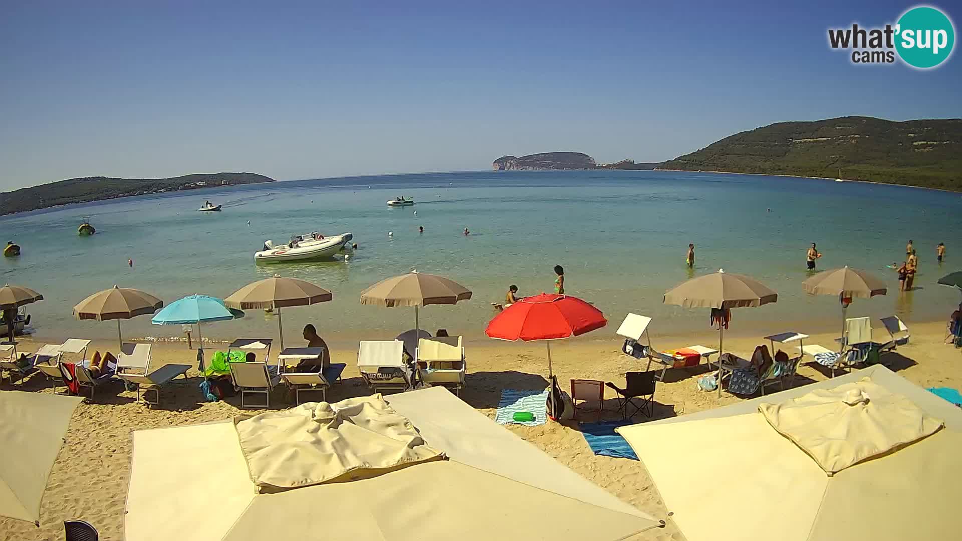 Live Webcam Mugoni Strand – Alghero – Sardinien – Italien