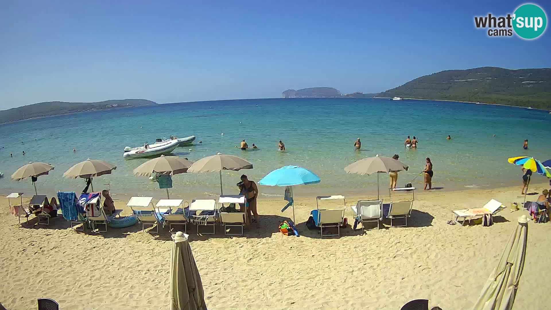 Webcam en direct Plage de Mugoni – Alghero – Sardaigne – Italie