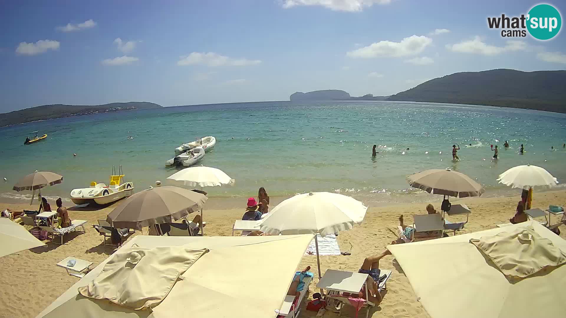 Webcam en direct Plage de Mugoni – Alghero – Sardaigne – Italie