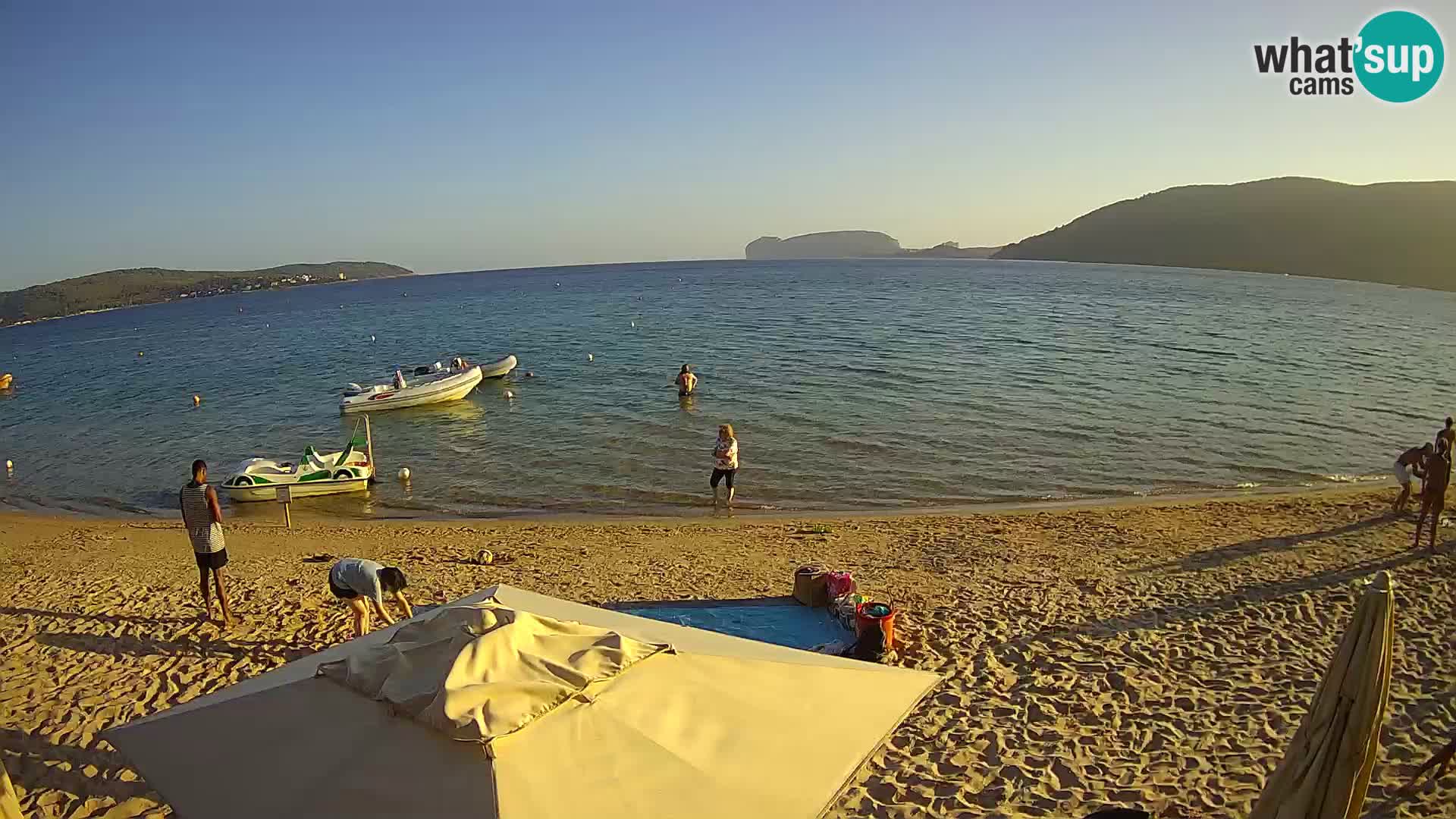 Webcam en direct Plage de Mugoni – Alghero – Sardaigne – Italie