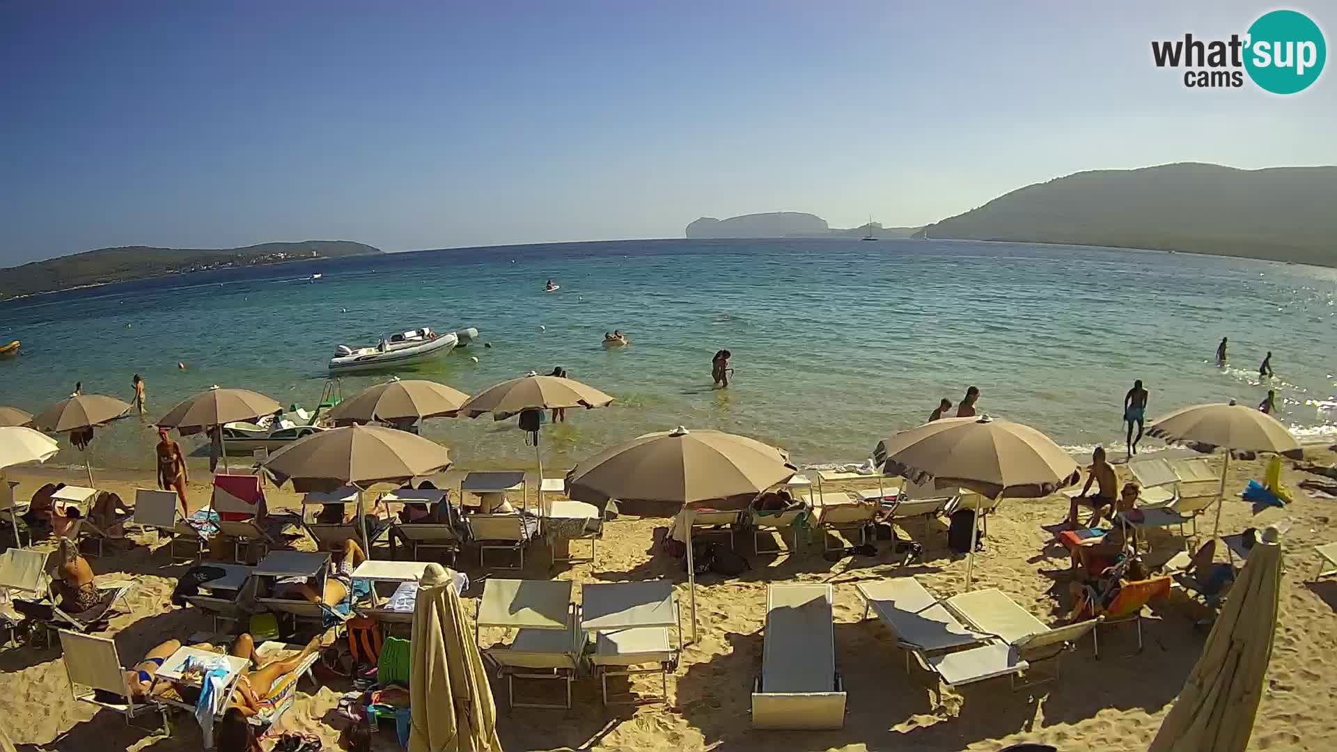 Live Webcam Mugoni Strand – Alghero – Sardinien – Italien
