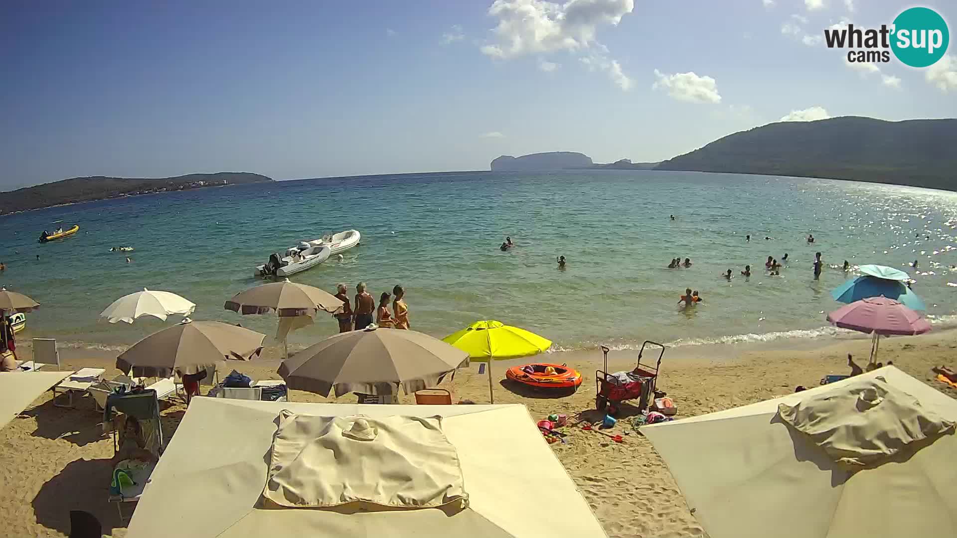 Live Webcam Mugoni Strand – Alghero – Sardinien – Italien