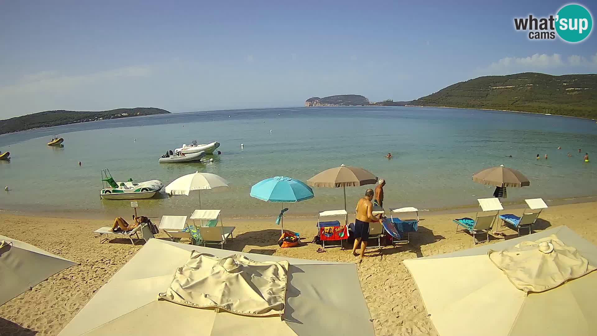 Webcam en vivo playa Mugoni – Alghero – Cerdeña – Italia