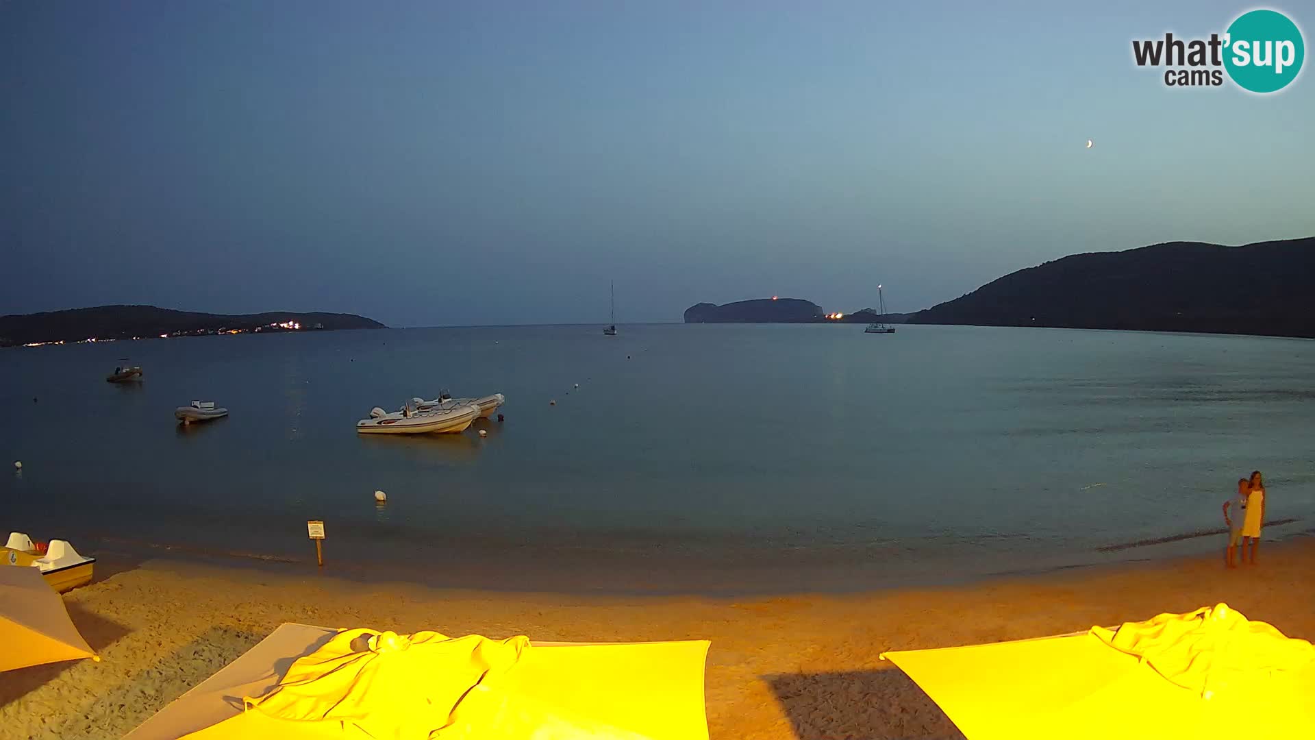 Live Webcam Mugoni Strand – Alghero – Sardinien – Italien