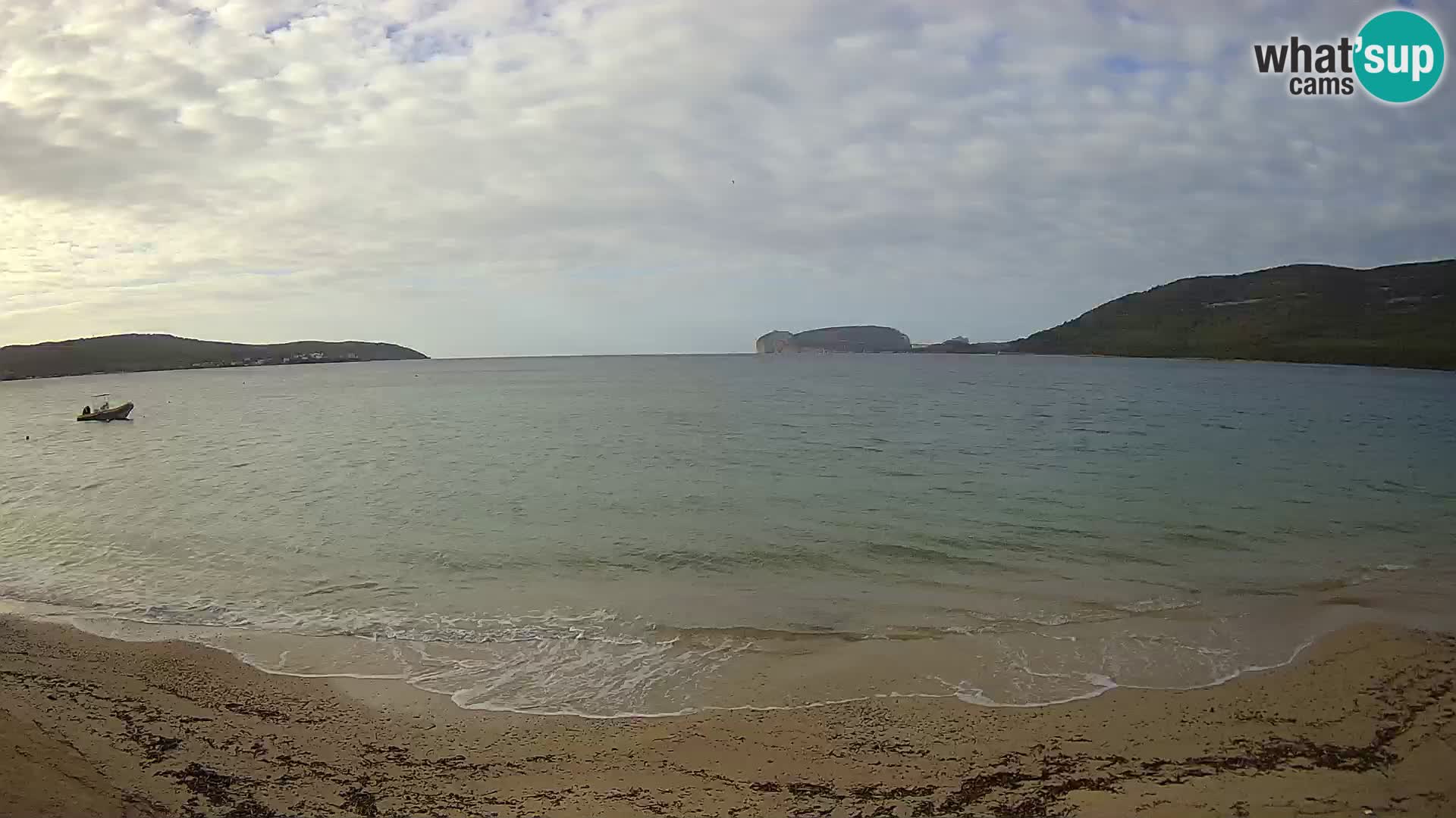 Spletna kamera v živo Plaža Mugoni – Alghero – Sardinija – Italija