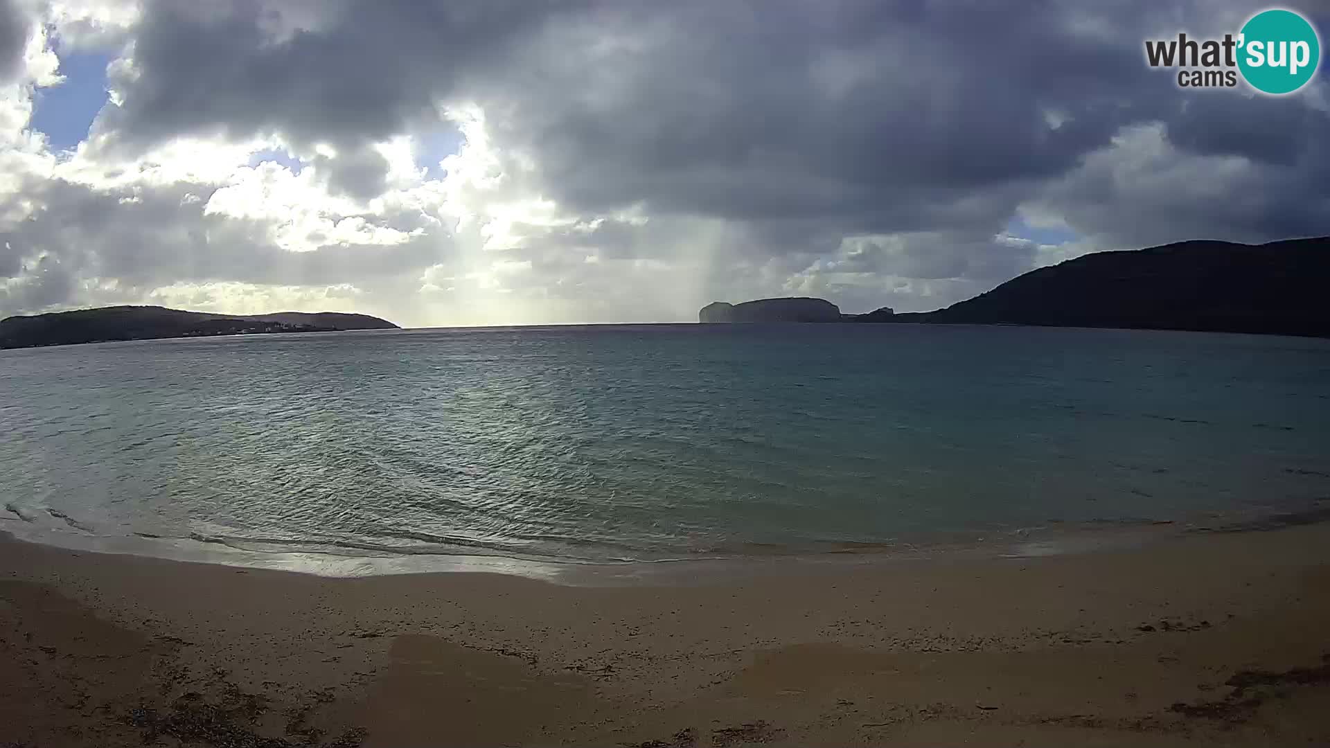 Spletna kamera v živo Plaža Mugoni – Alghero – Sardinija – Italija