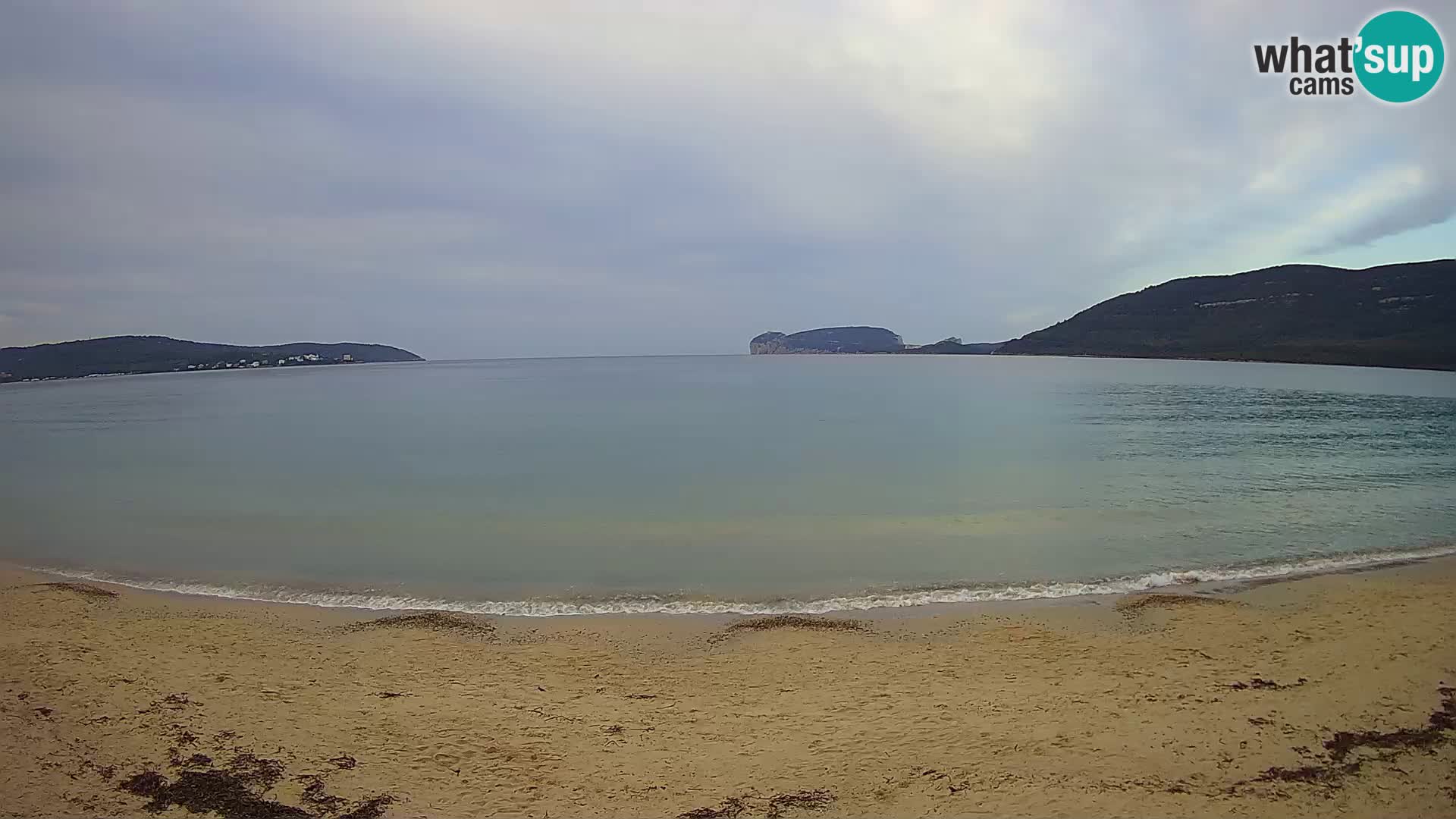 Spletna kamera v živo Plaža Mugoni – Alghero – Sardinija – Italija