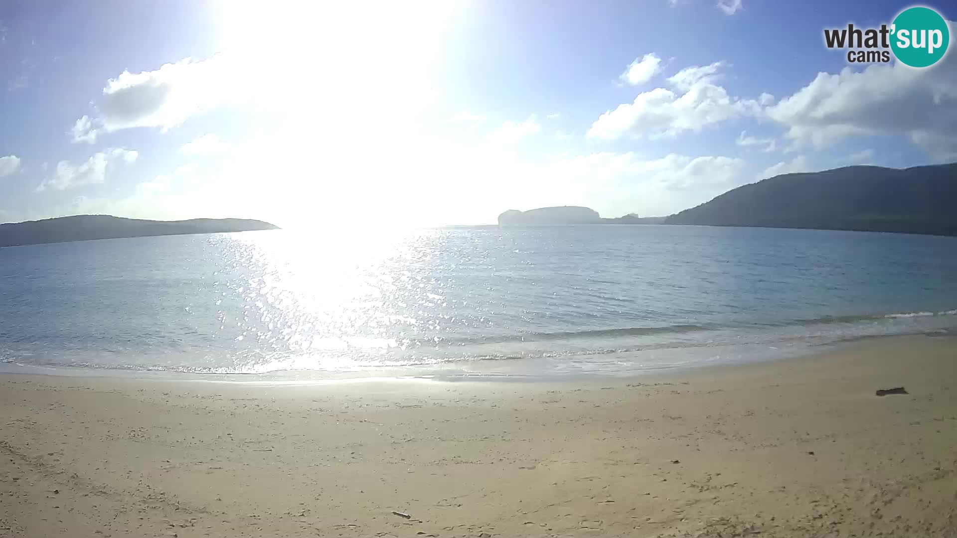 Spletna kamera v živo Plaža Mugoni – Alghero – Sardinija – Italija