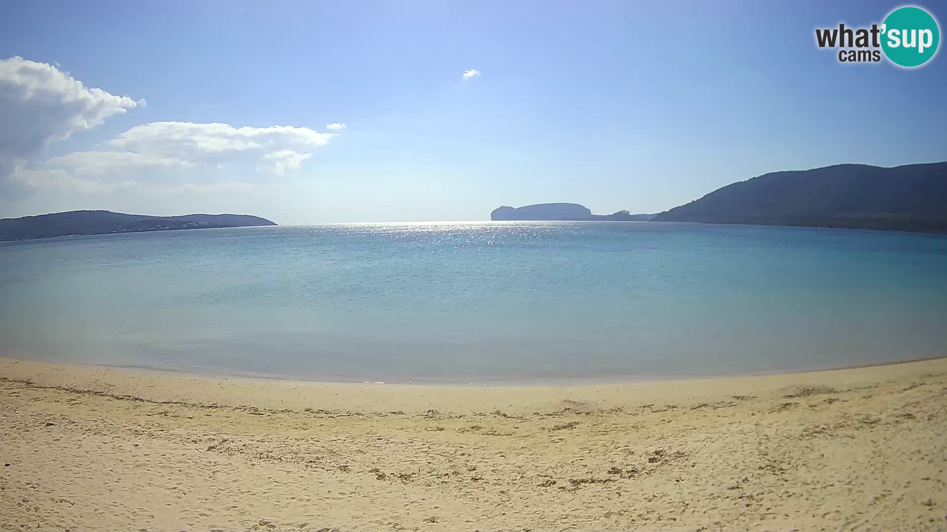 Spletna kamera v živo Plaža Mugoni – Alghero – Sardinija – Italija