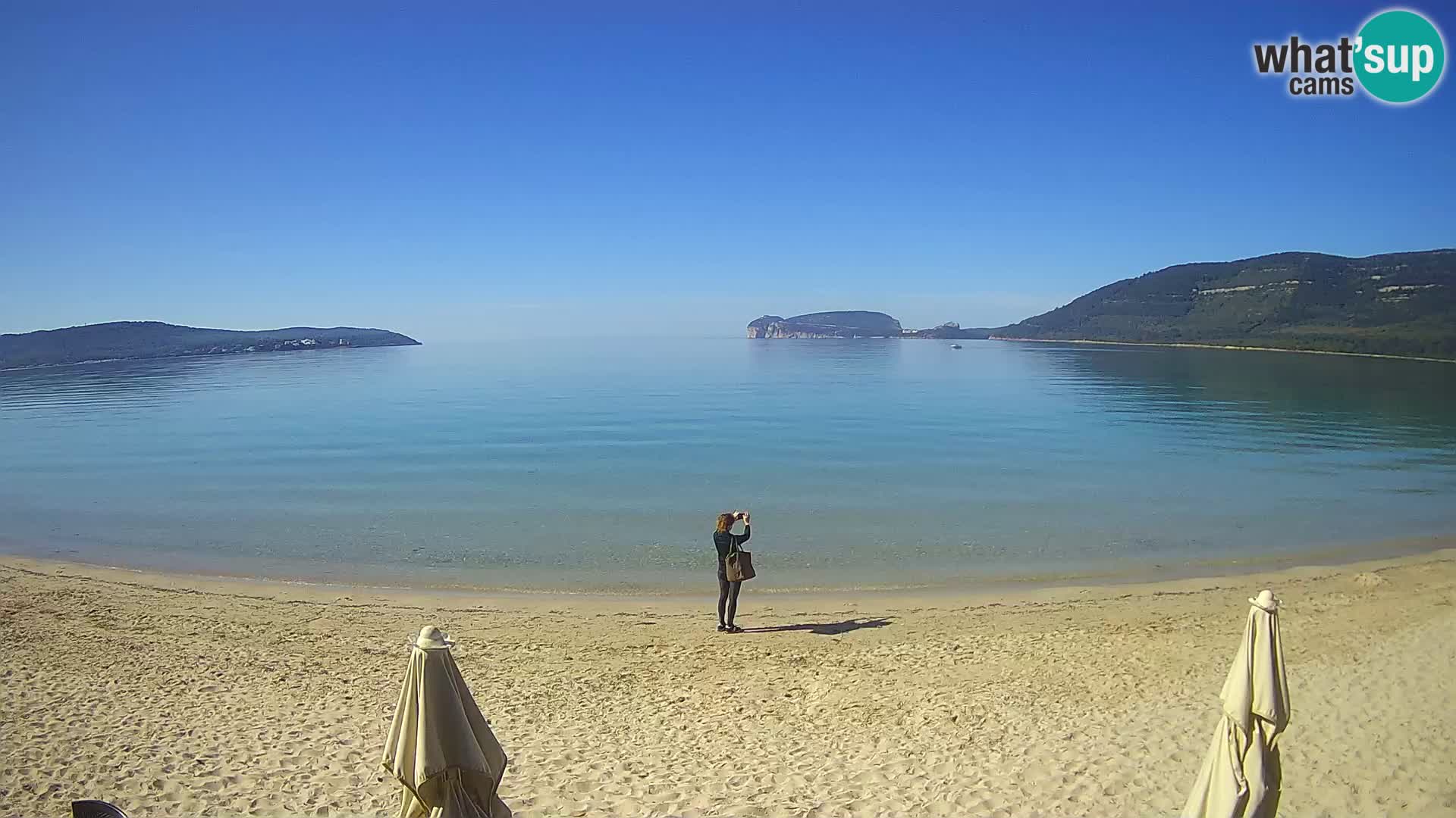 Web kamera uživo Plaža Mugoni – Alghero – Sardinija – Italija