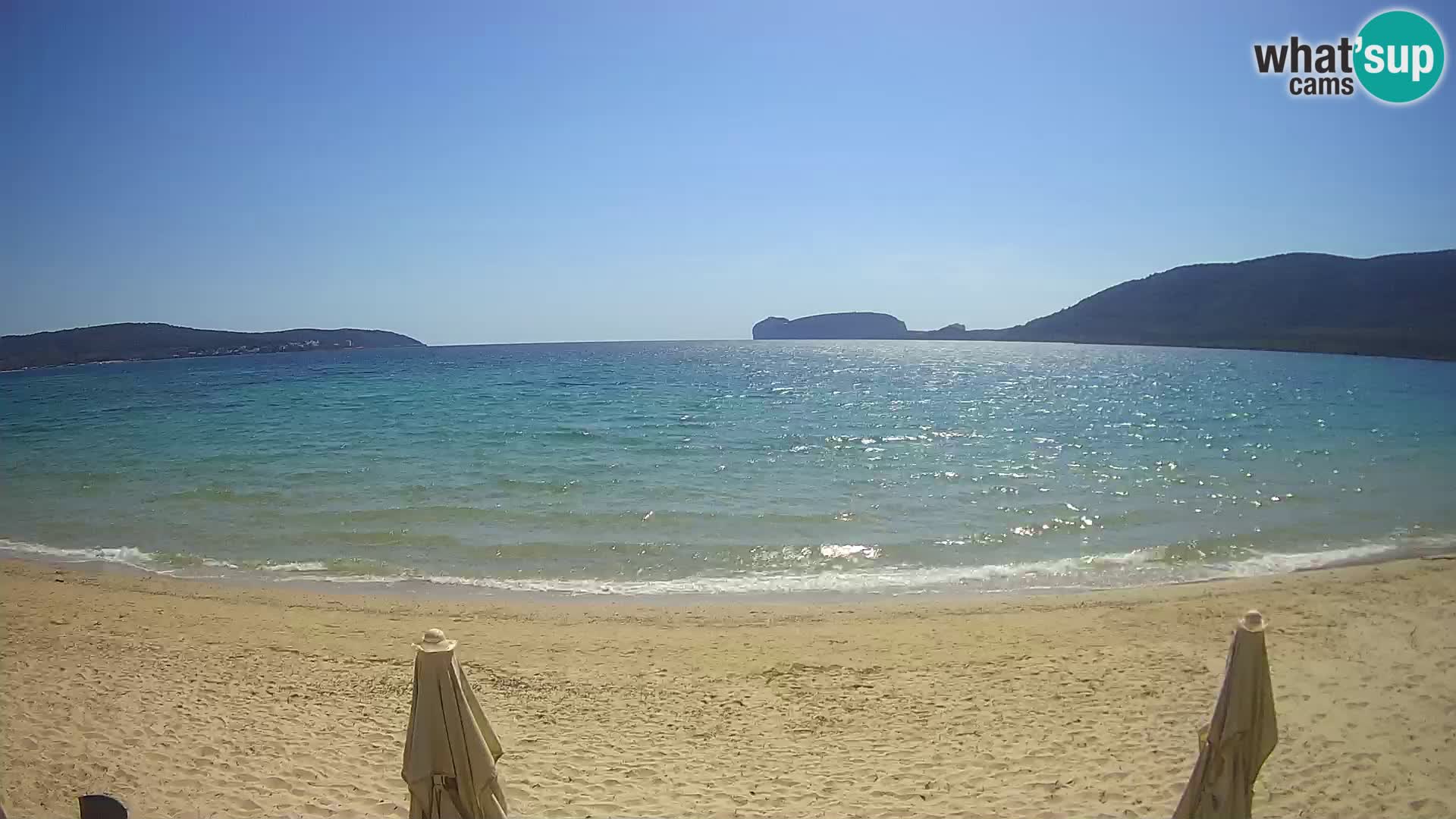 Web kamera uživo Plaža Mugoni – Alghero – Sardinija – Italija