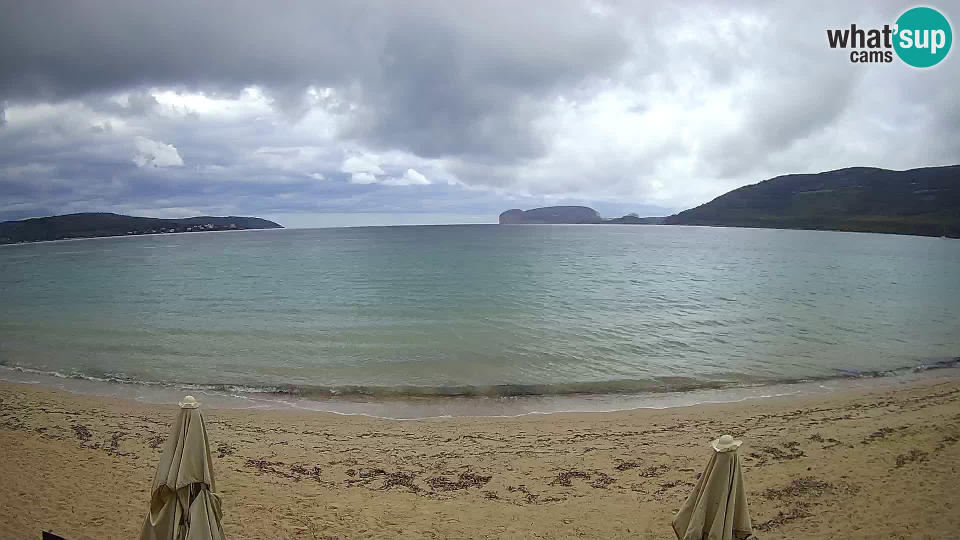 Spletna kamera v živo Plaža Mugoni – Alghero – Sardinija – Italija