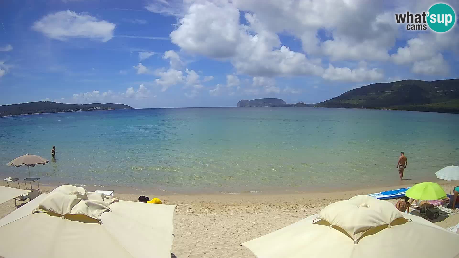 Live Webcam Mugoni Strand – Alghero – Sardinien – Italien