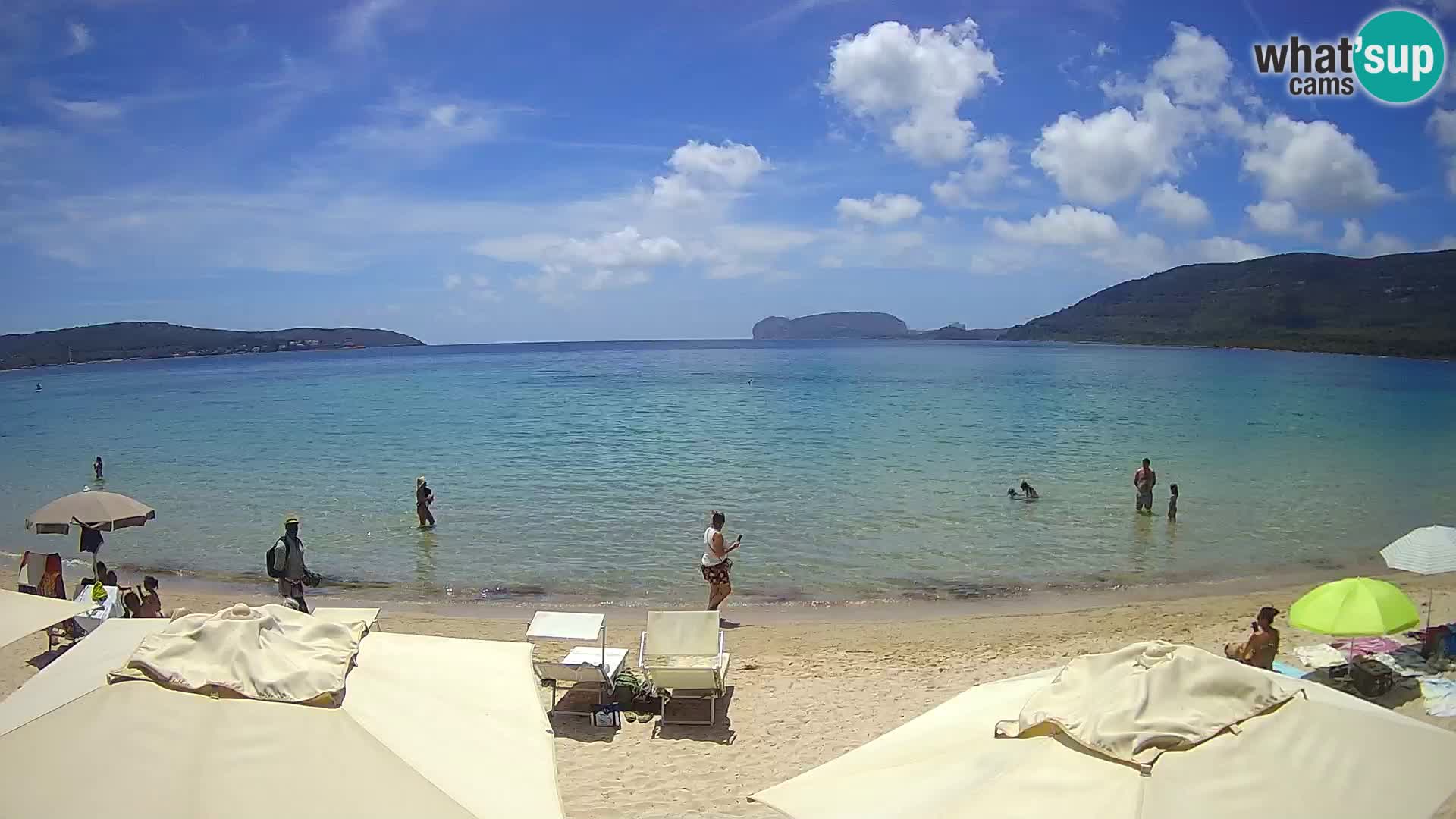 Webcam en vivo playa Mugoni – Alghero – Cerdeña – Italia