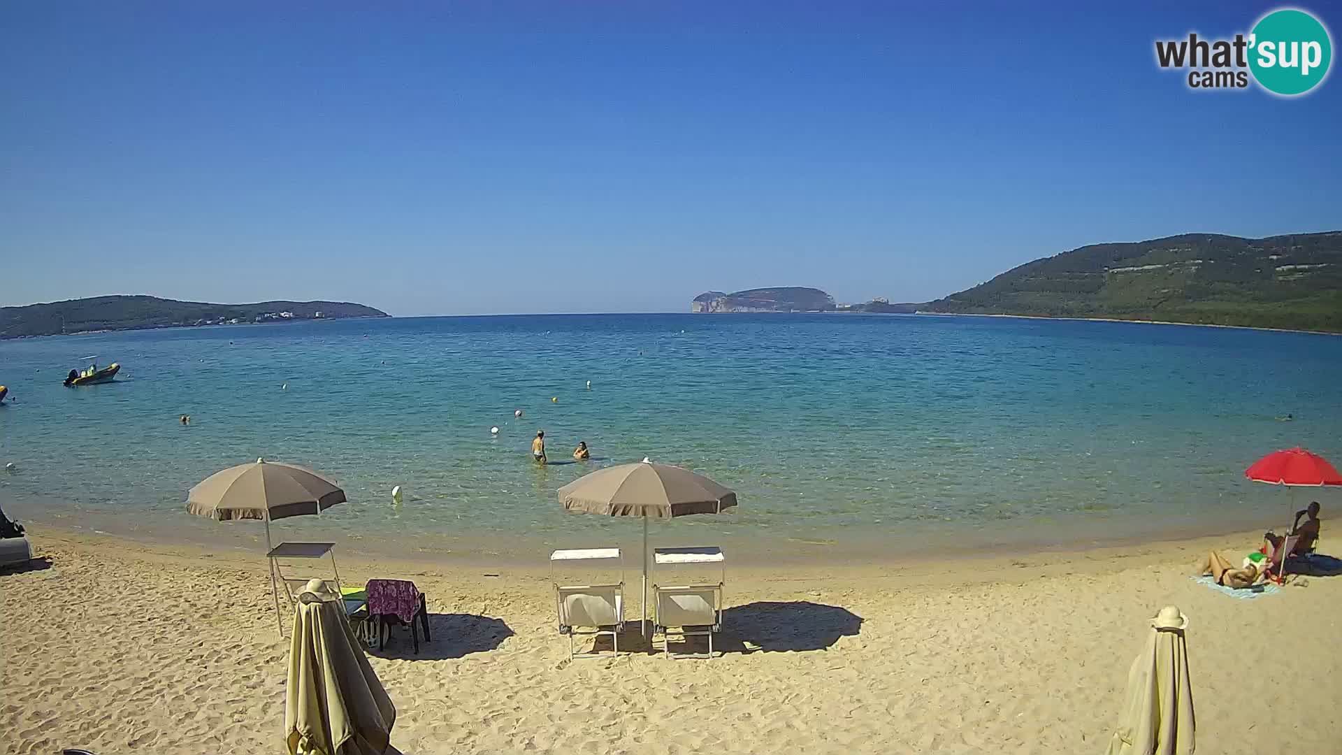 Live Webcam Mugoni beach – Alghero – Sardinia – Italy