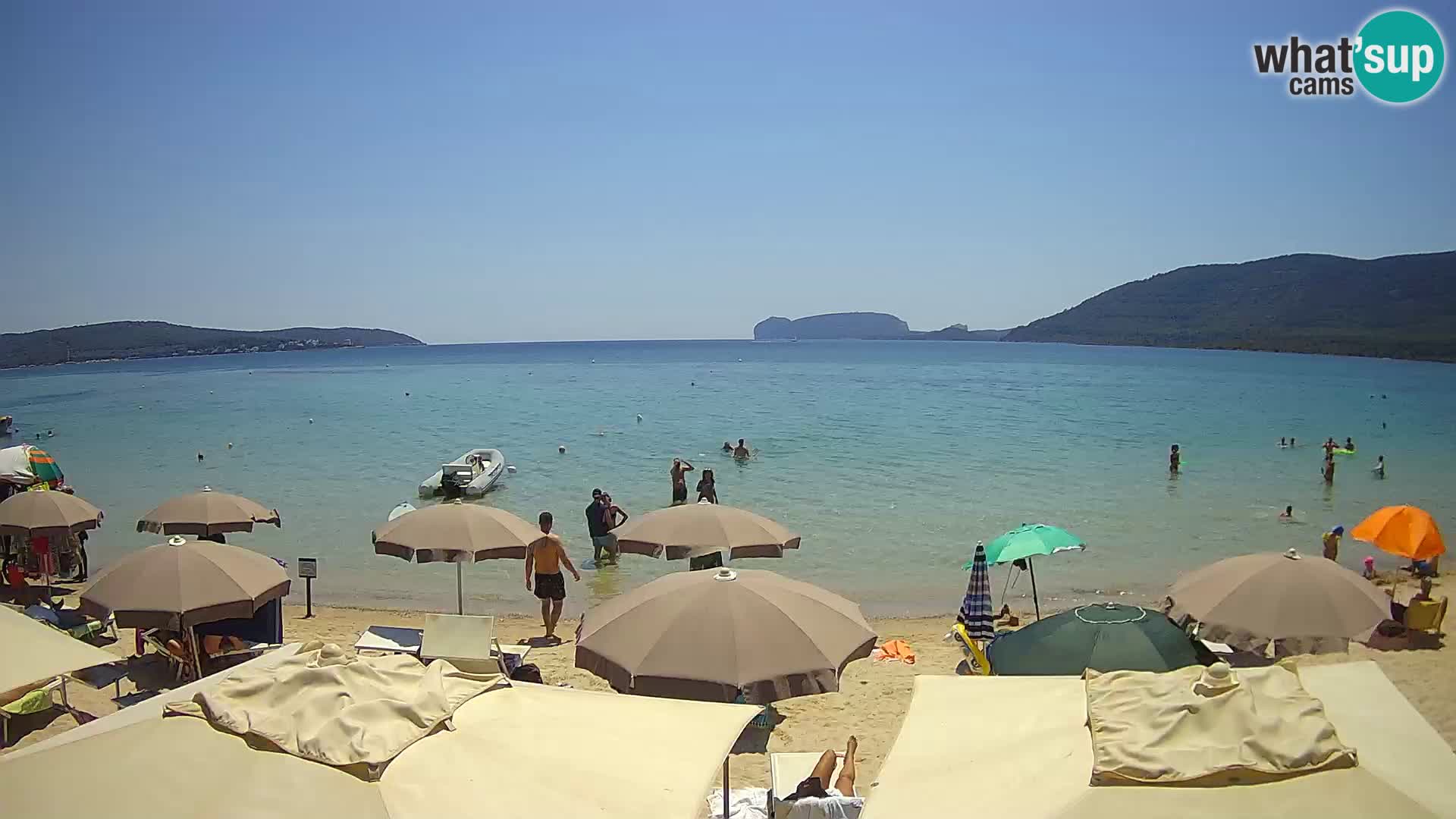 Live Webcam Mugoni beach – Alghero – Sardinia – Italy