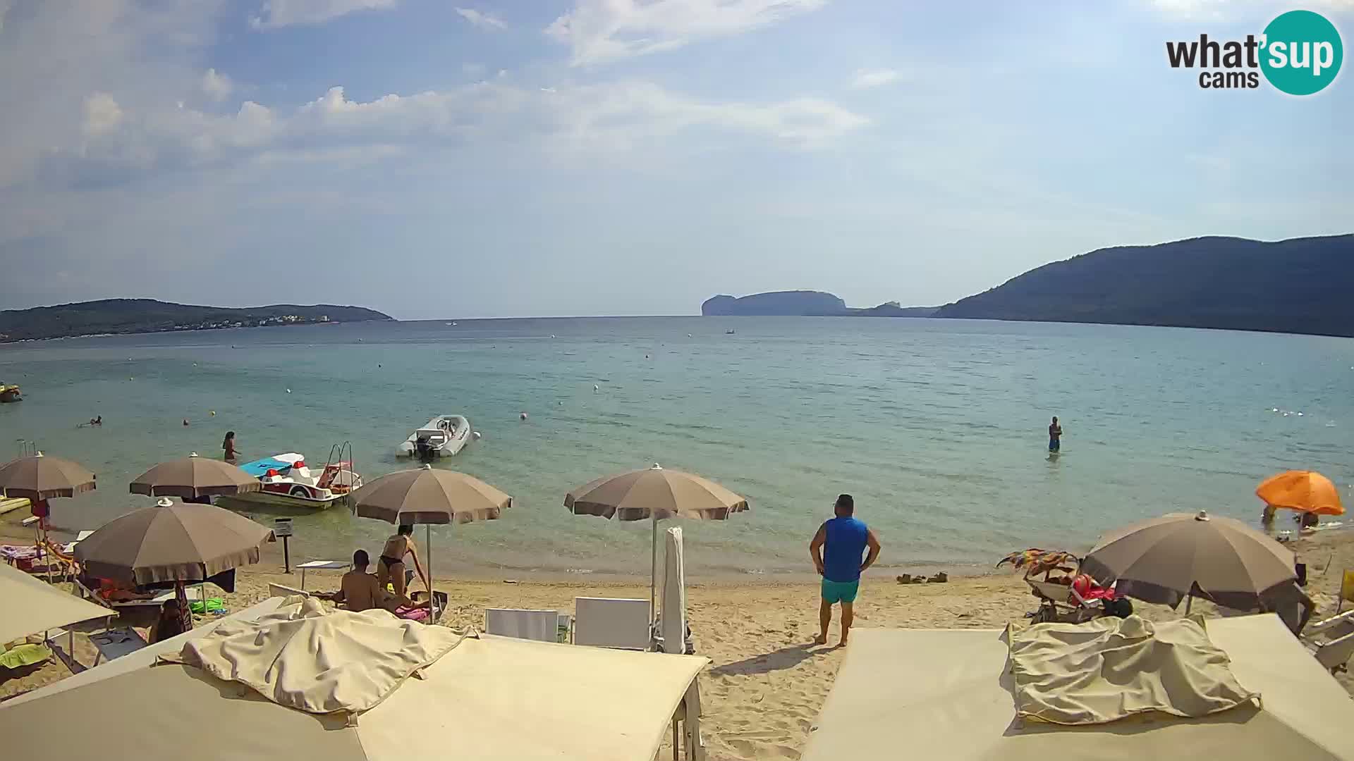 Live Webcam Mugoni Strand – Alghero – Sardinien – Italien