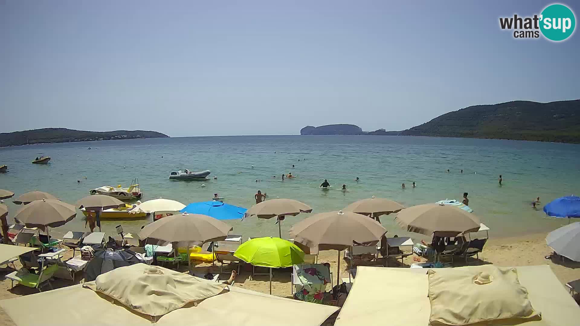 Live Webcam Mugoni Strand – Alghero – Sardinien – Italien