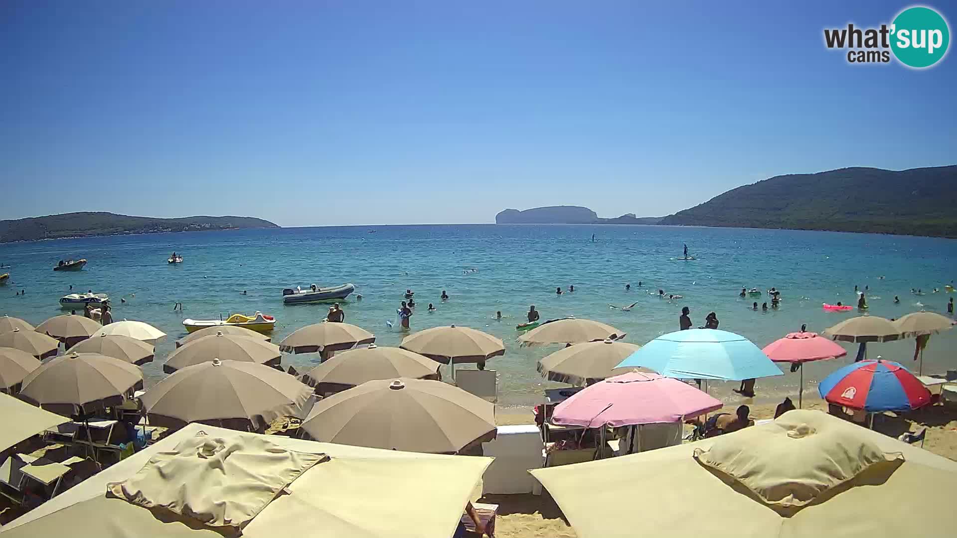 Webcam en vivo playa Mugoni – Alghero – Cerdeña – Italia