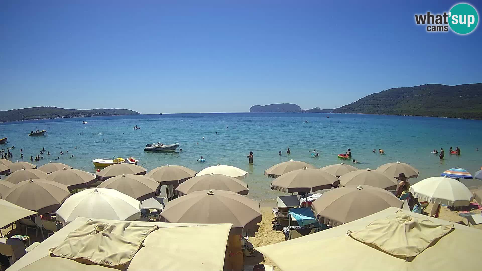 Live Webcam Mugoni beach – Alghero – Sardinia – Italy
