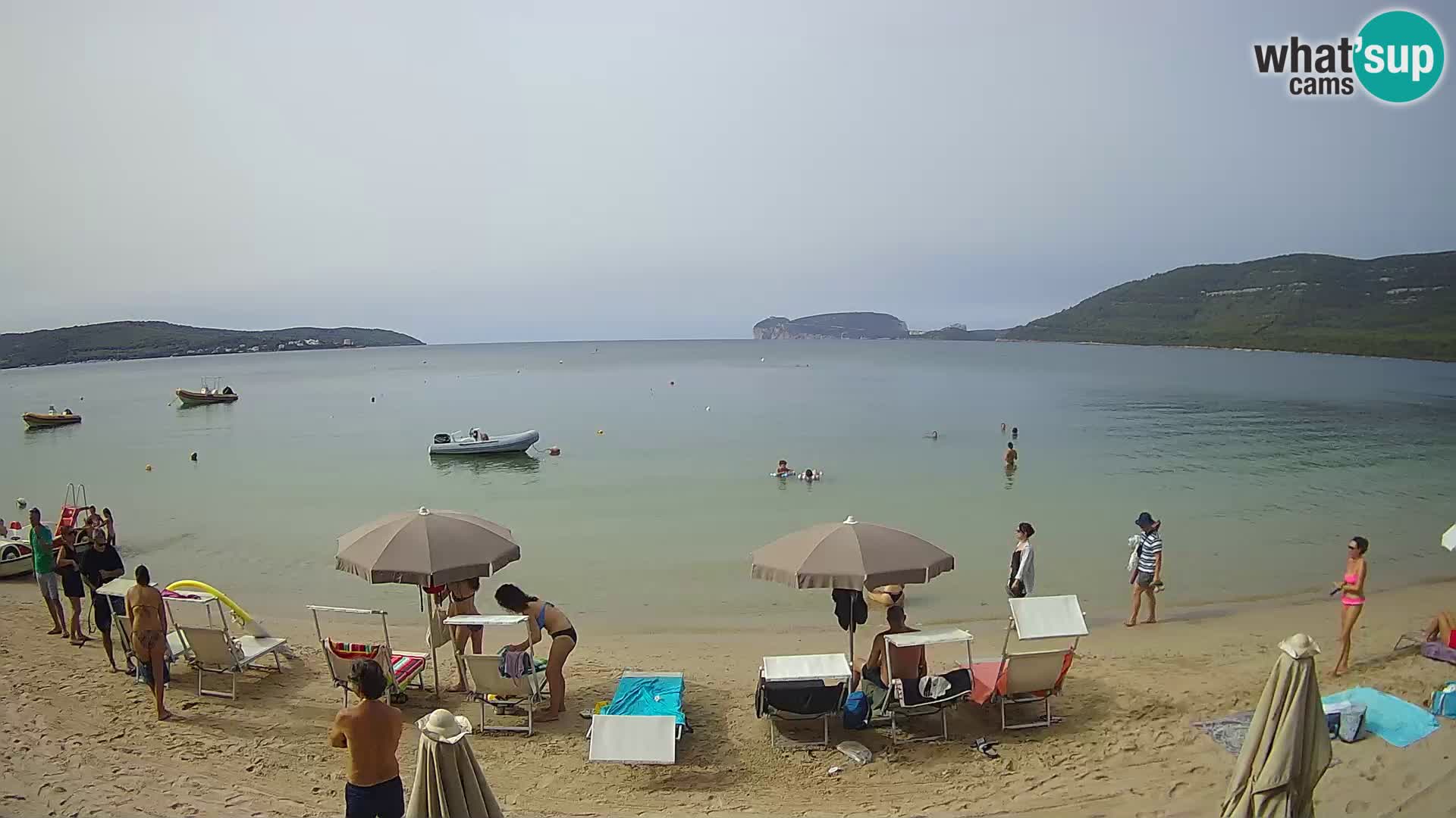 Webcam en vivo playa Mugoni – Alghero – Cerdeña – Italia