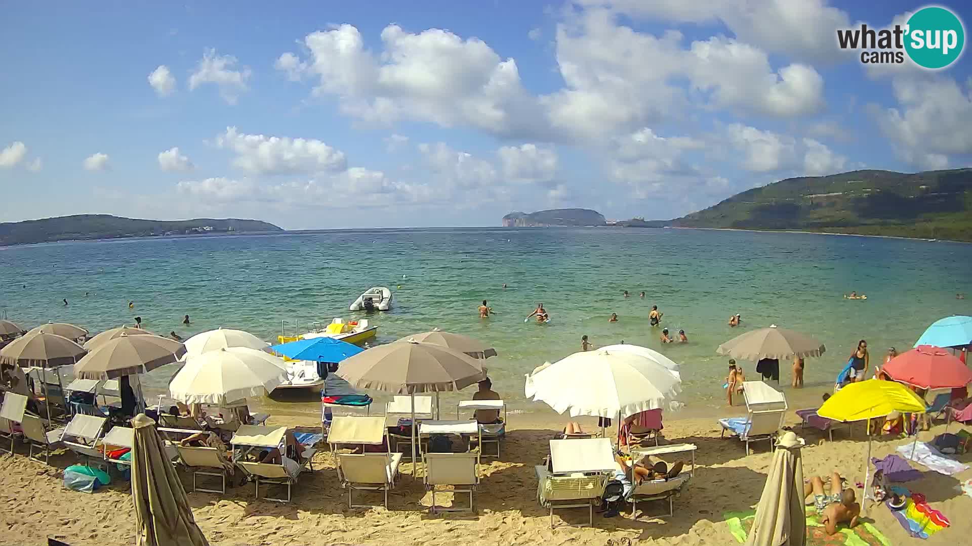 Live Webcam Mugoni Strand – Alghero – Sardinien – Italien