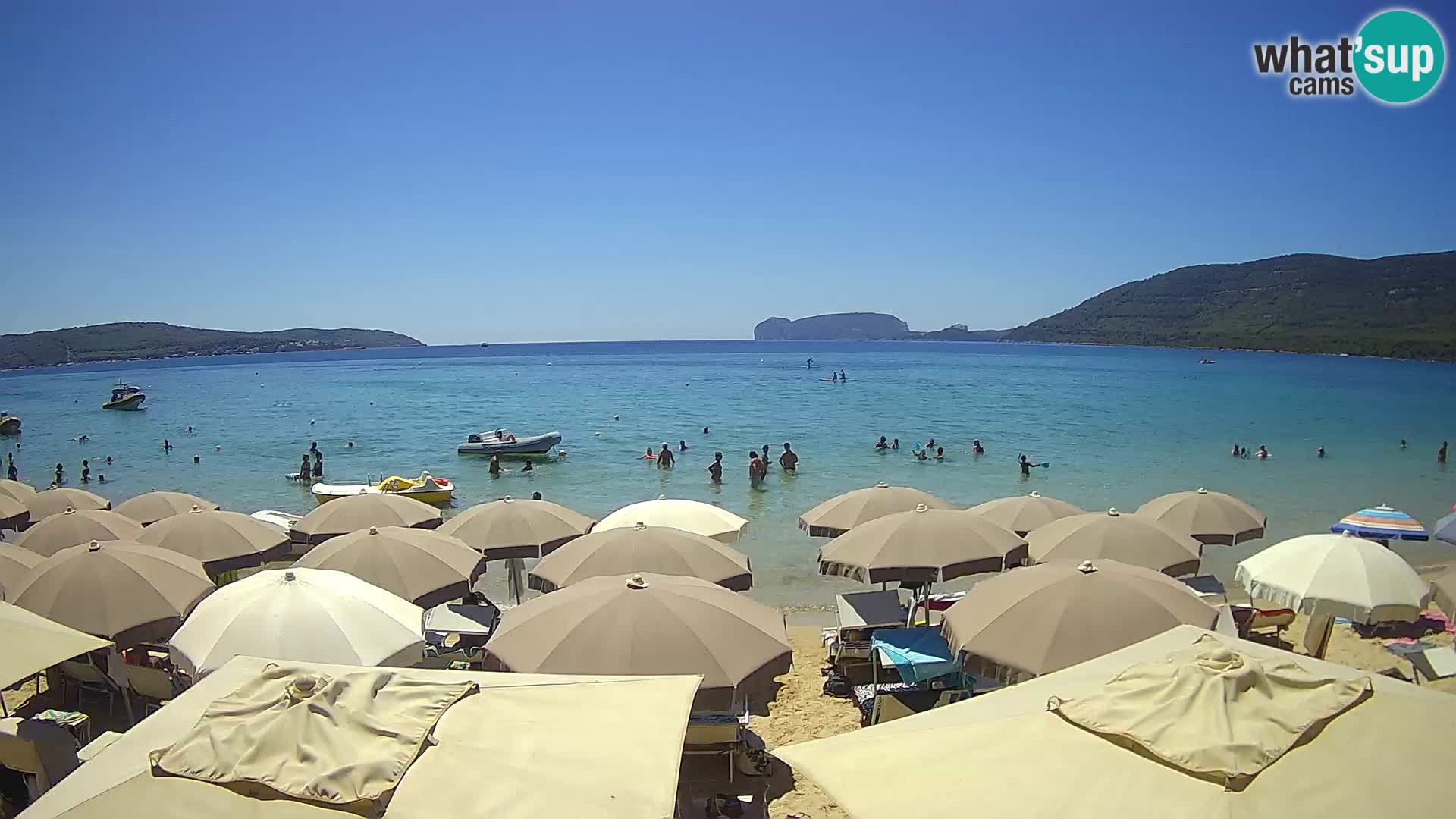 Webcam en vivo playa Mugoni – Alghero – Cerdeña – Italia