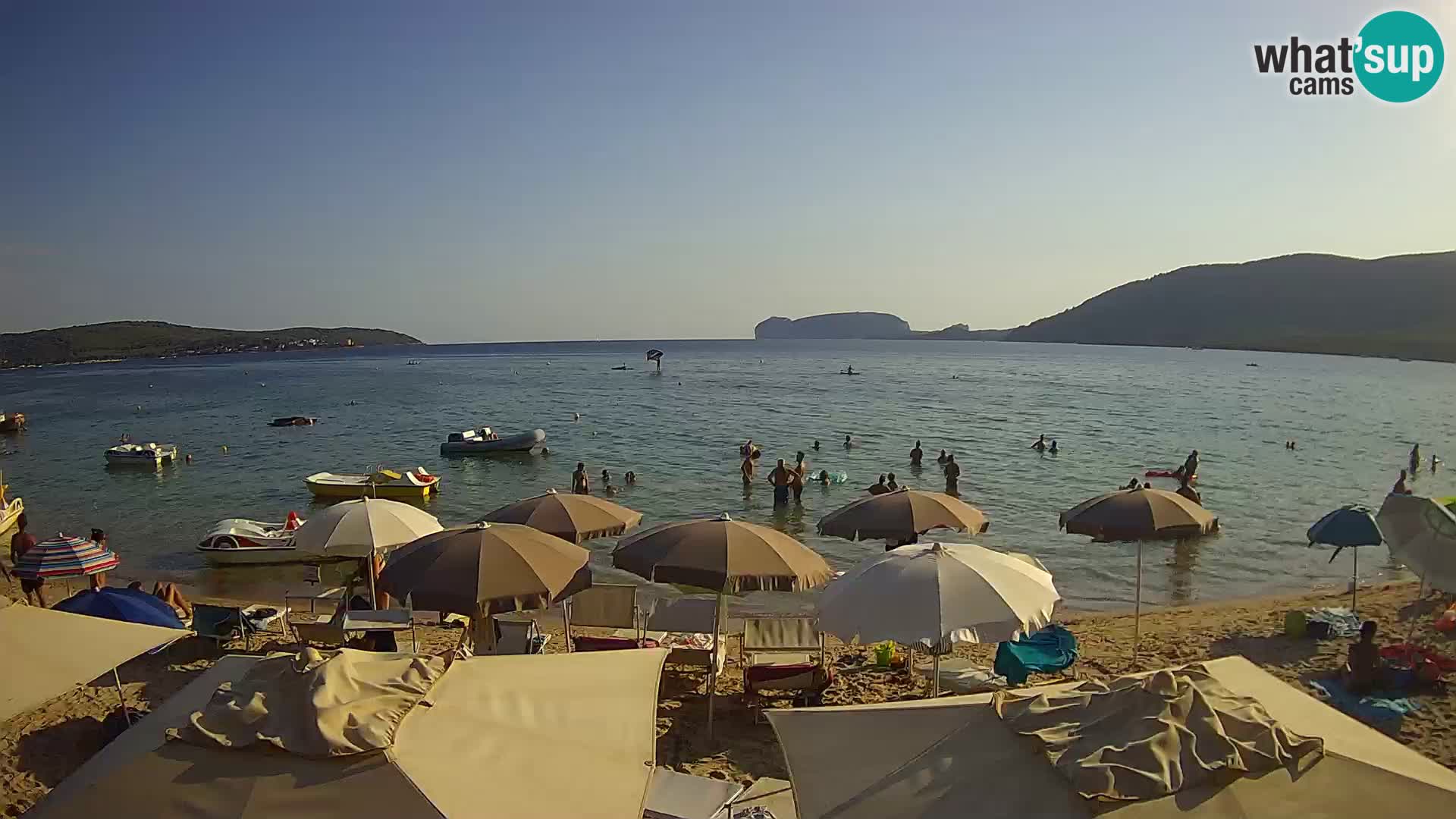Live Webcam Mugoni Strand – Alghero – Sardinien – Italien