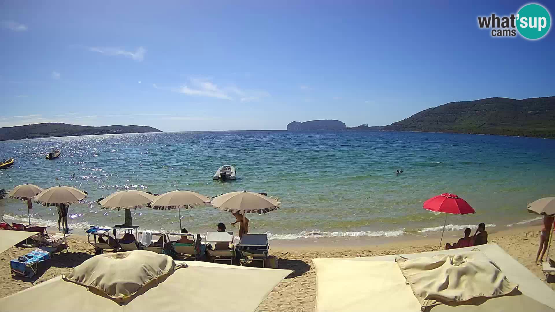 Live Webcam Mugoni Strand – Alghero – Sardinien – Italien
