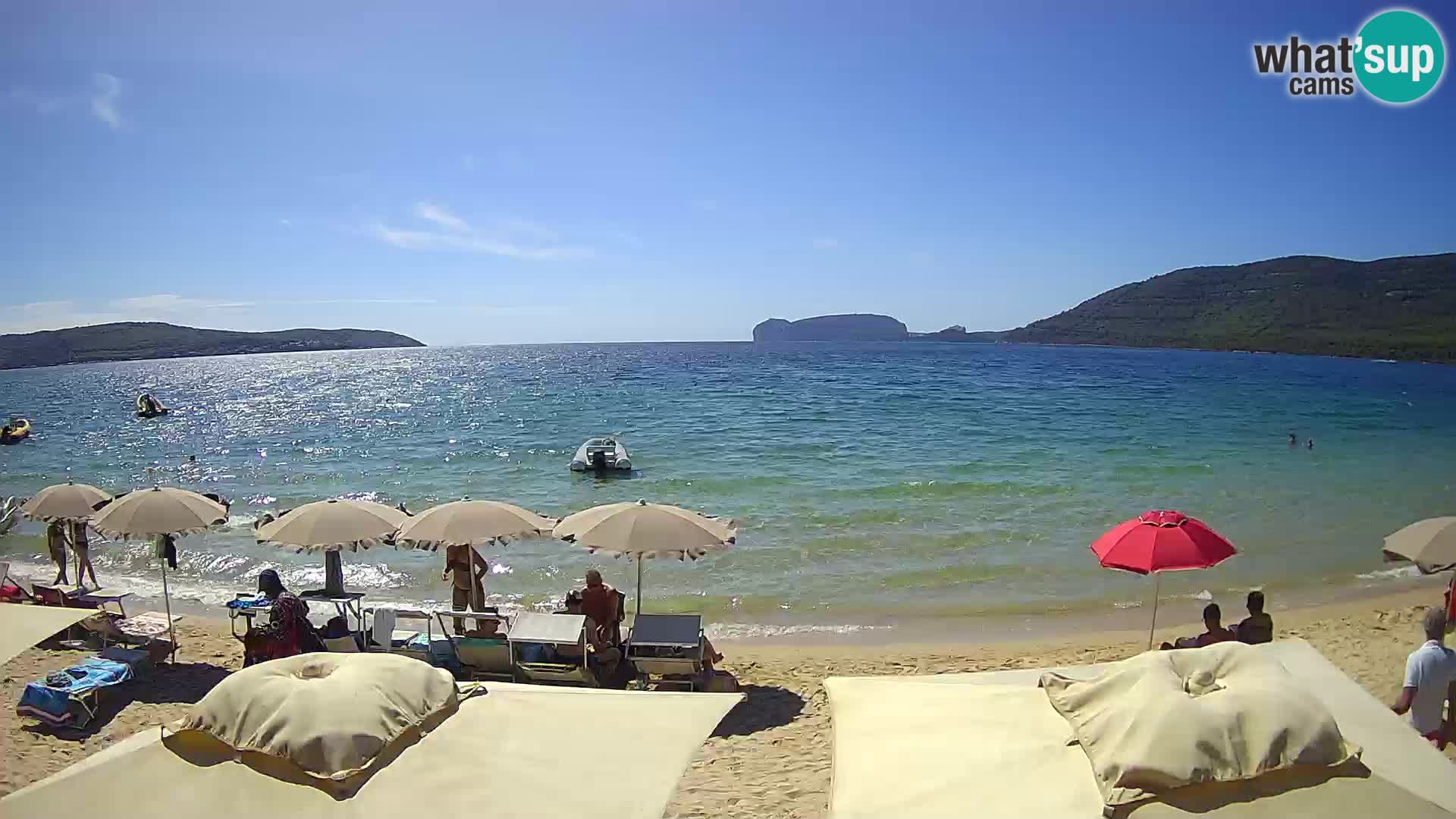 Webcam en vivo playa Mugoni – Alghero – Cerdeña – Italia